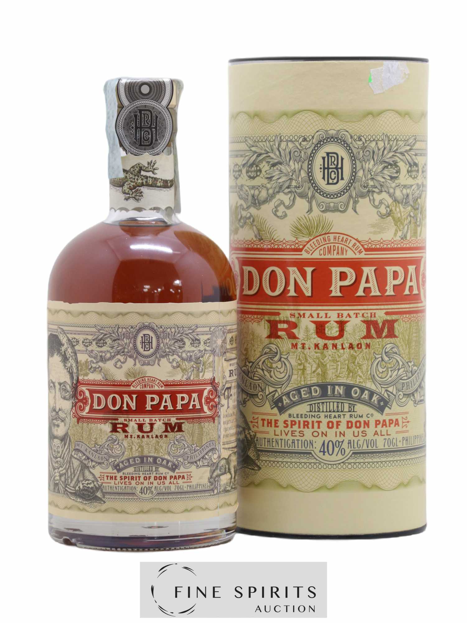 Don Papa 7 years Of. Dugas Import Small Batch