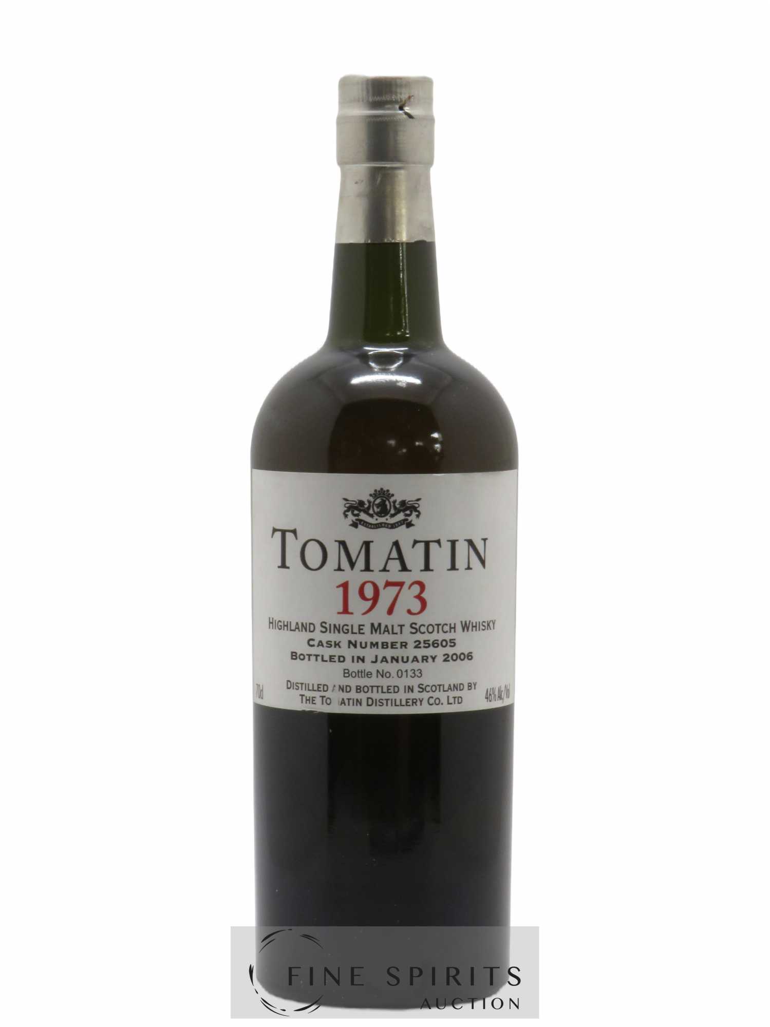 Tomatin 1973 Of. Cask n°25605 - bottled 2006