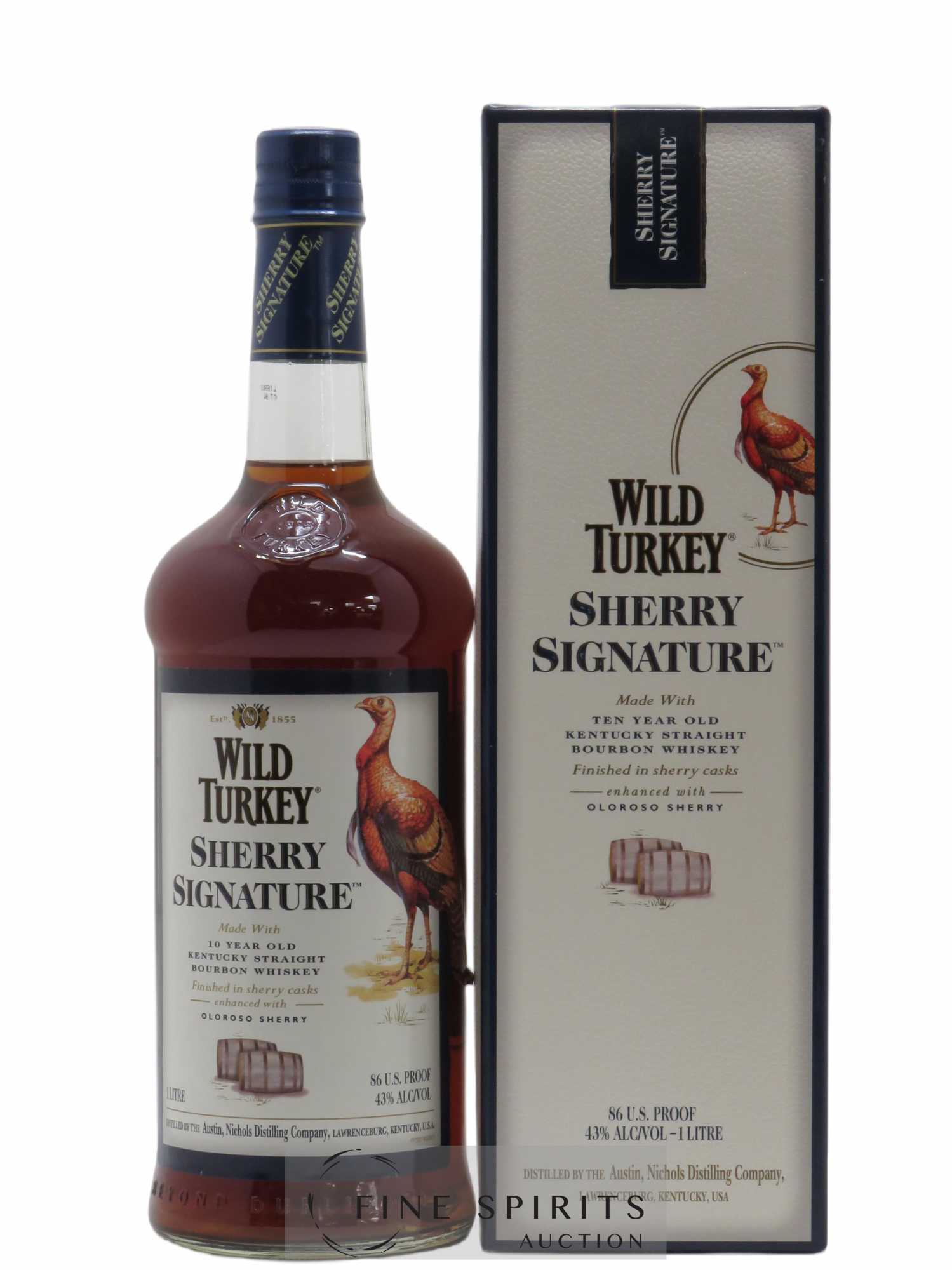 Wild Turkey 10 years Of. Sherry Signature