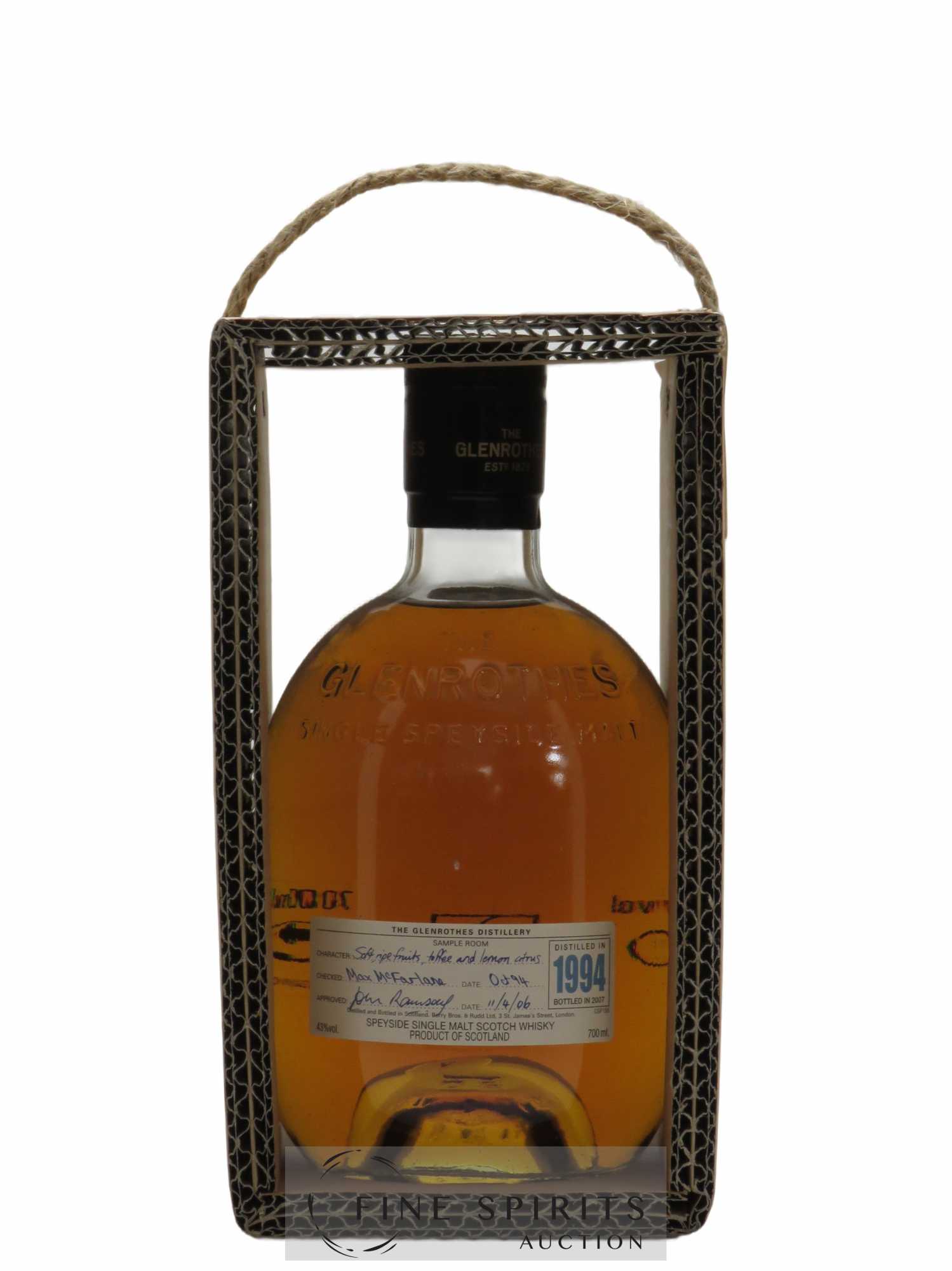 Glenrothes The 1994 Of. bottled 2007