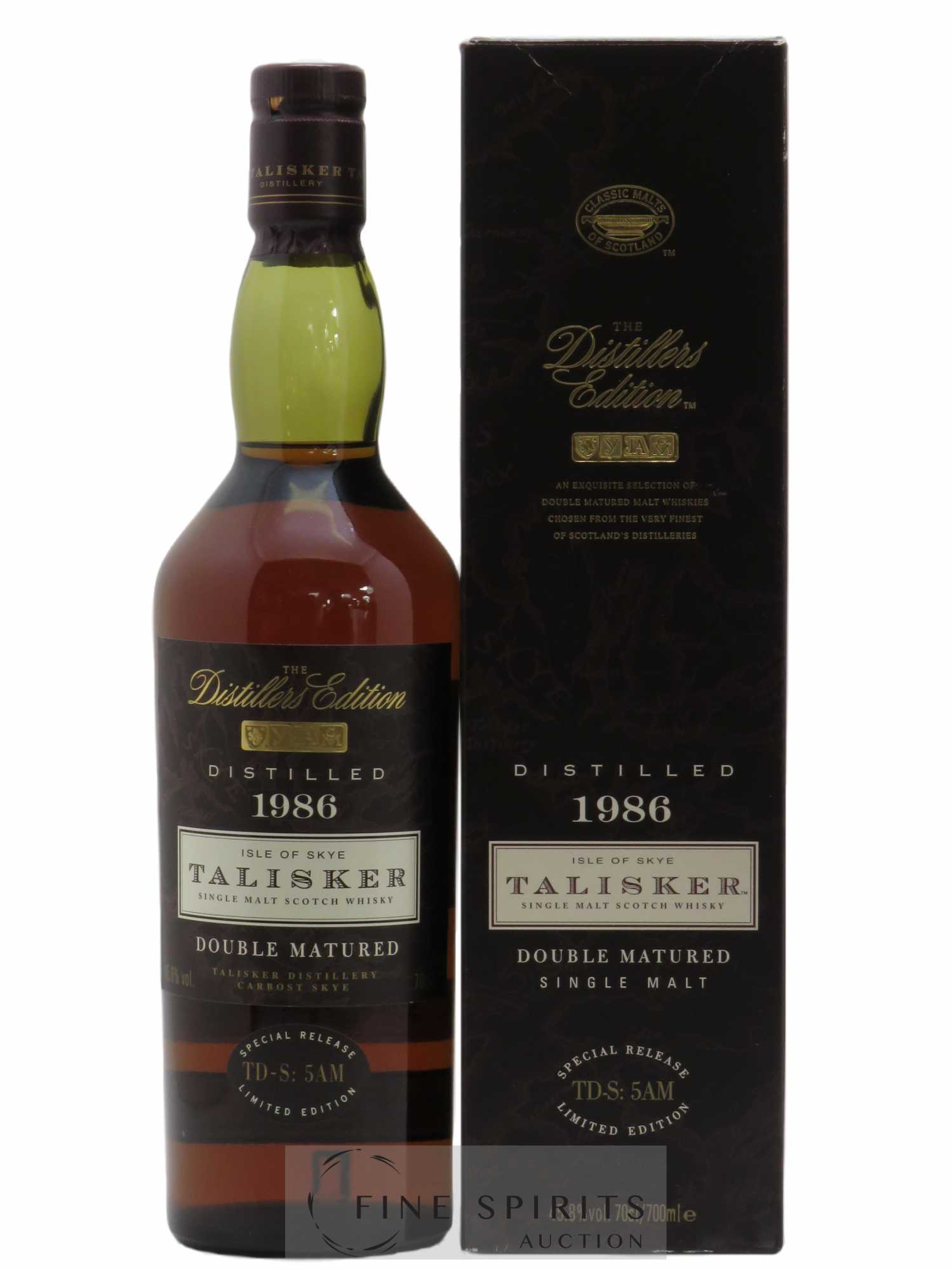 Talisker 1986 Of. Distillers Edition Double Matured