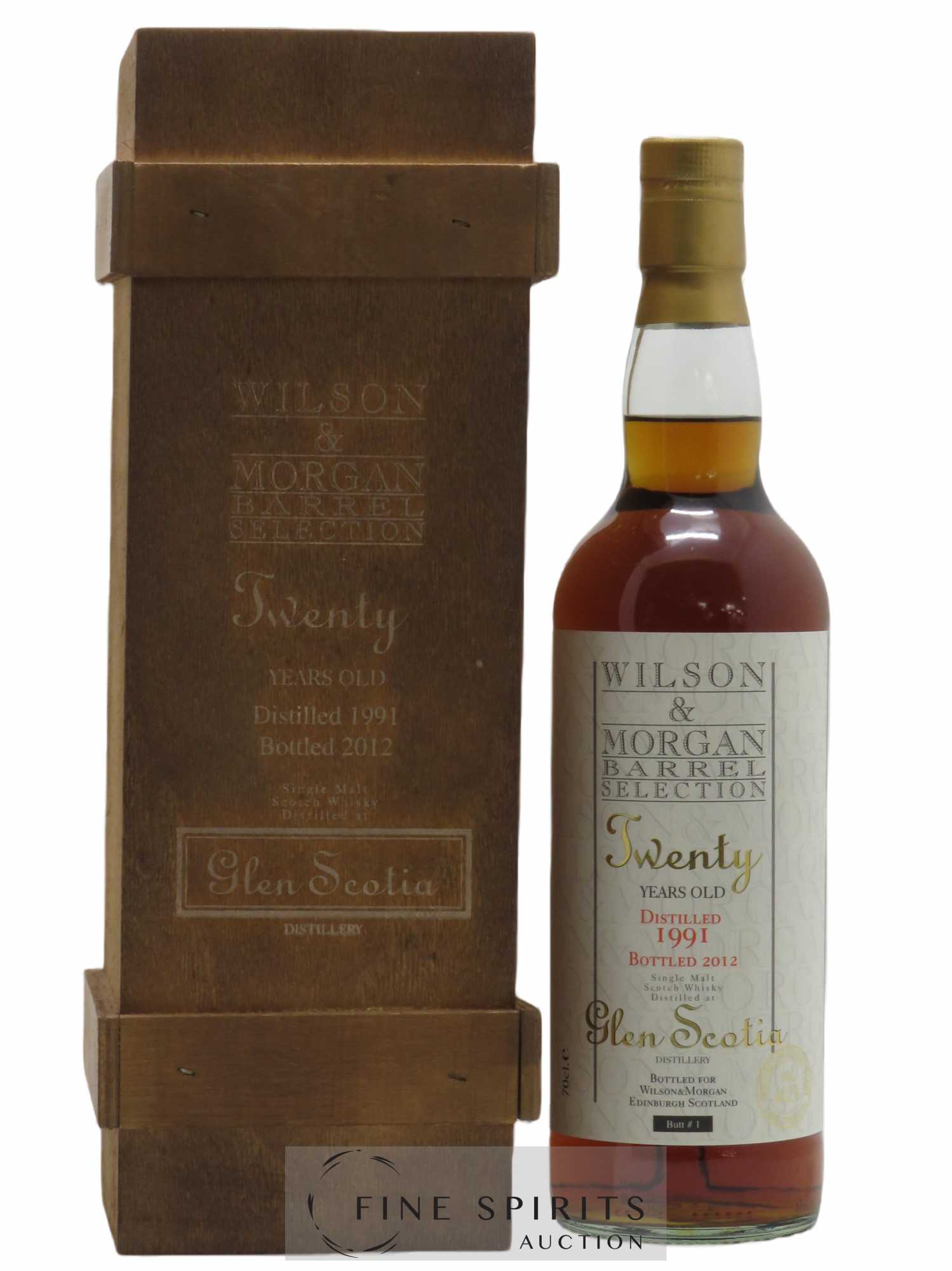 Glen Scotia 20 years 1991 Wilson & Morgan Sherry Wood