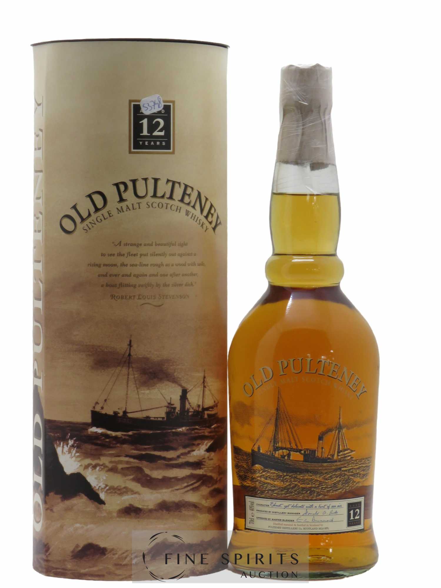 Old Pulteney 12 years Of.