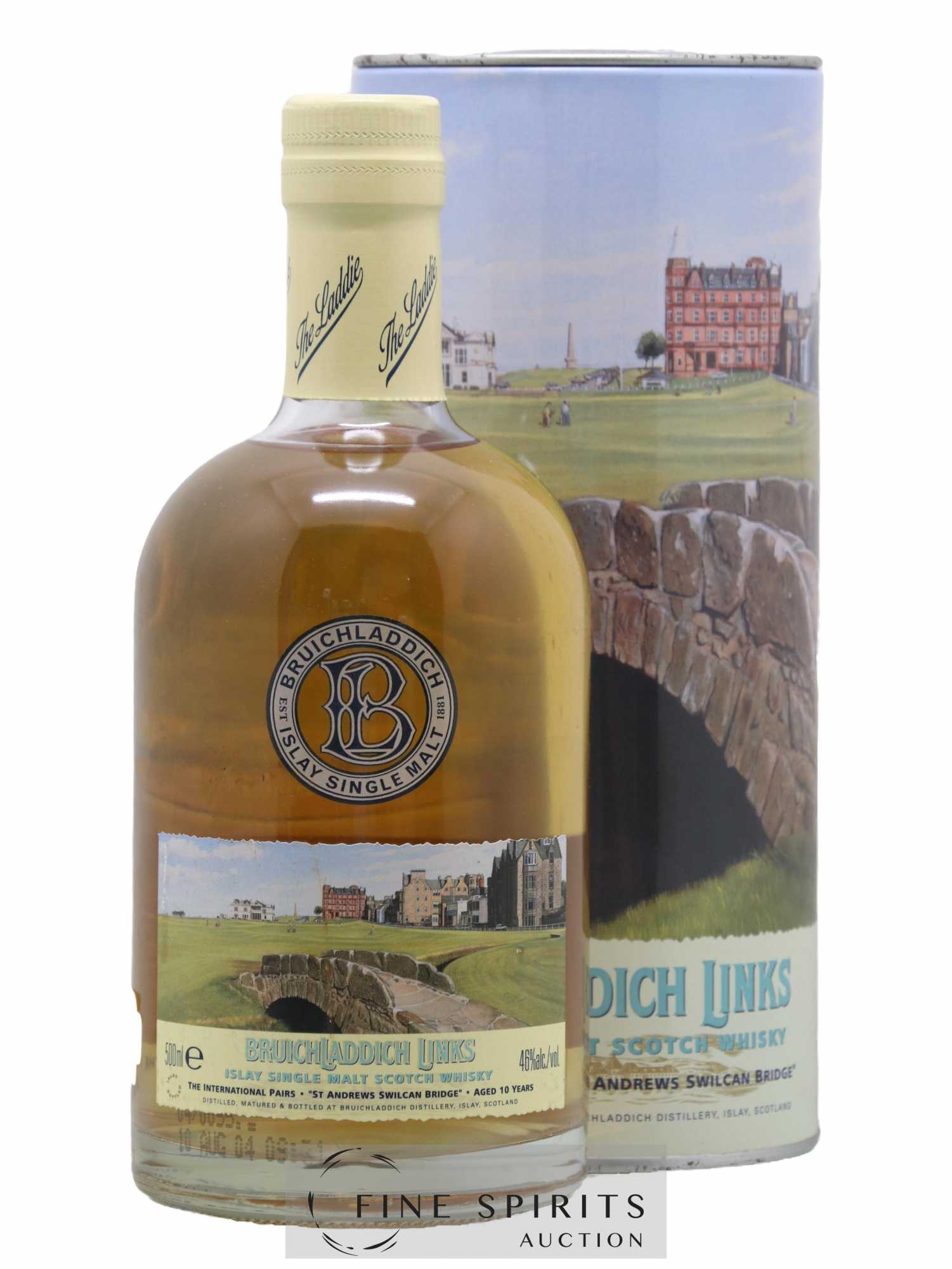 Bruichladdich 10 years Of. Links St Andrews Swilcan Bridge The International Pairs