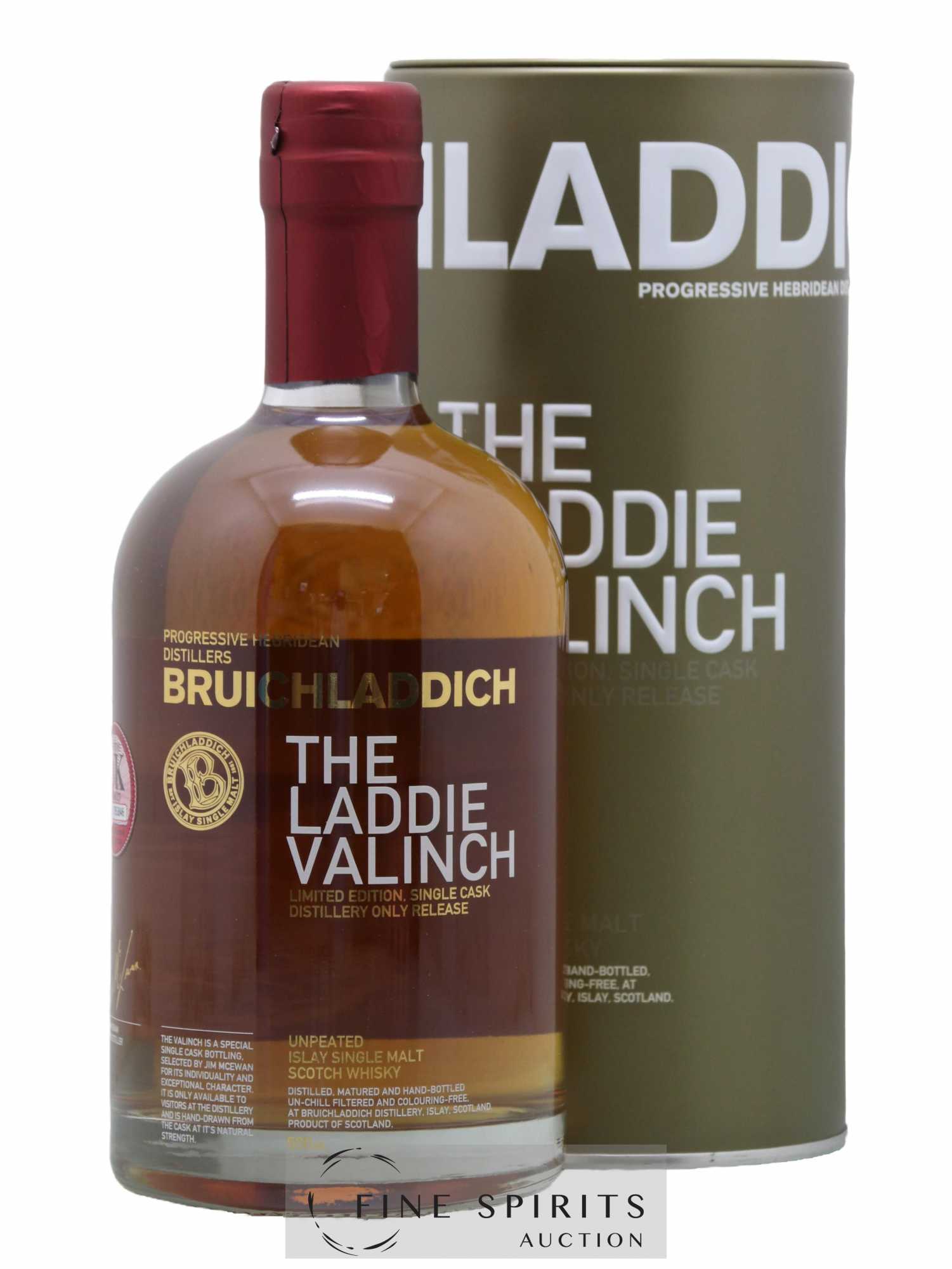 Bruichladdich 25 years 1990 Of. 2015 Brand Ambassadors Valinch Cask n° 006