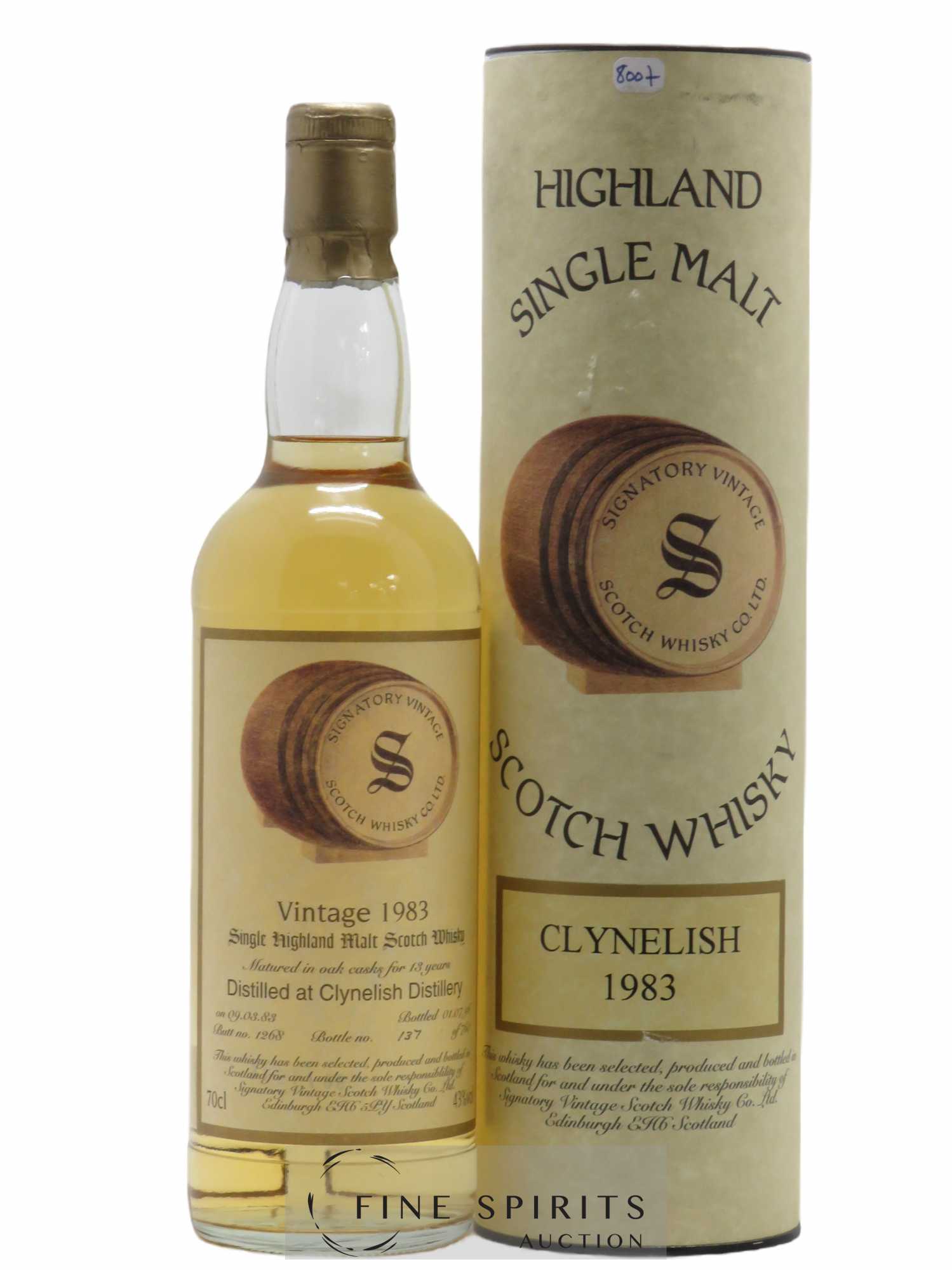 Clynelish 13 years 1983 Signatory Vintage