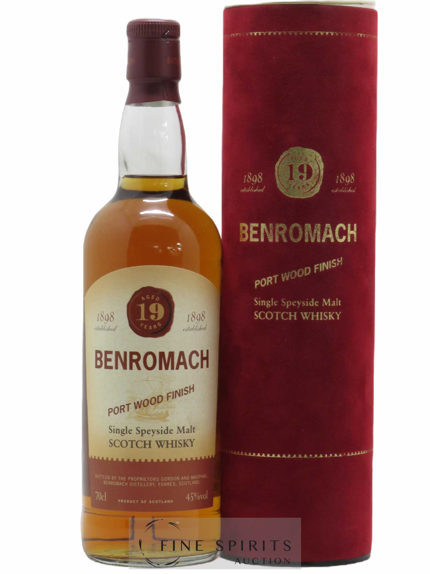 Benromach 19 years Gordon & MacPhail Port Wood Finish