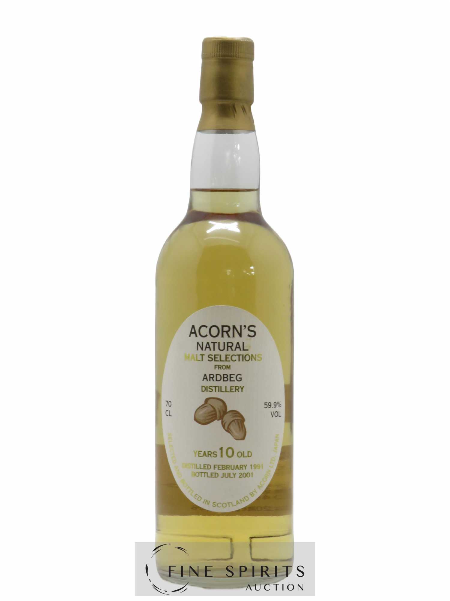 Ardbeg 10 years 1991 Acorn Ltd Japan Acorn's Natural Malt Selection