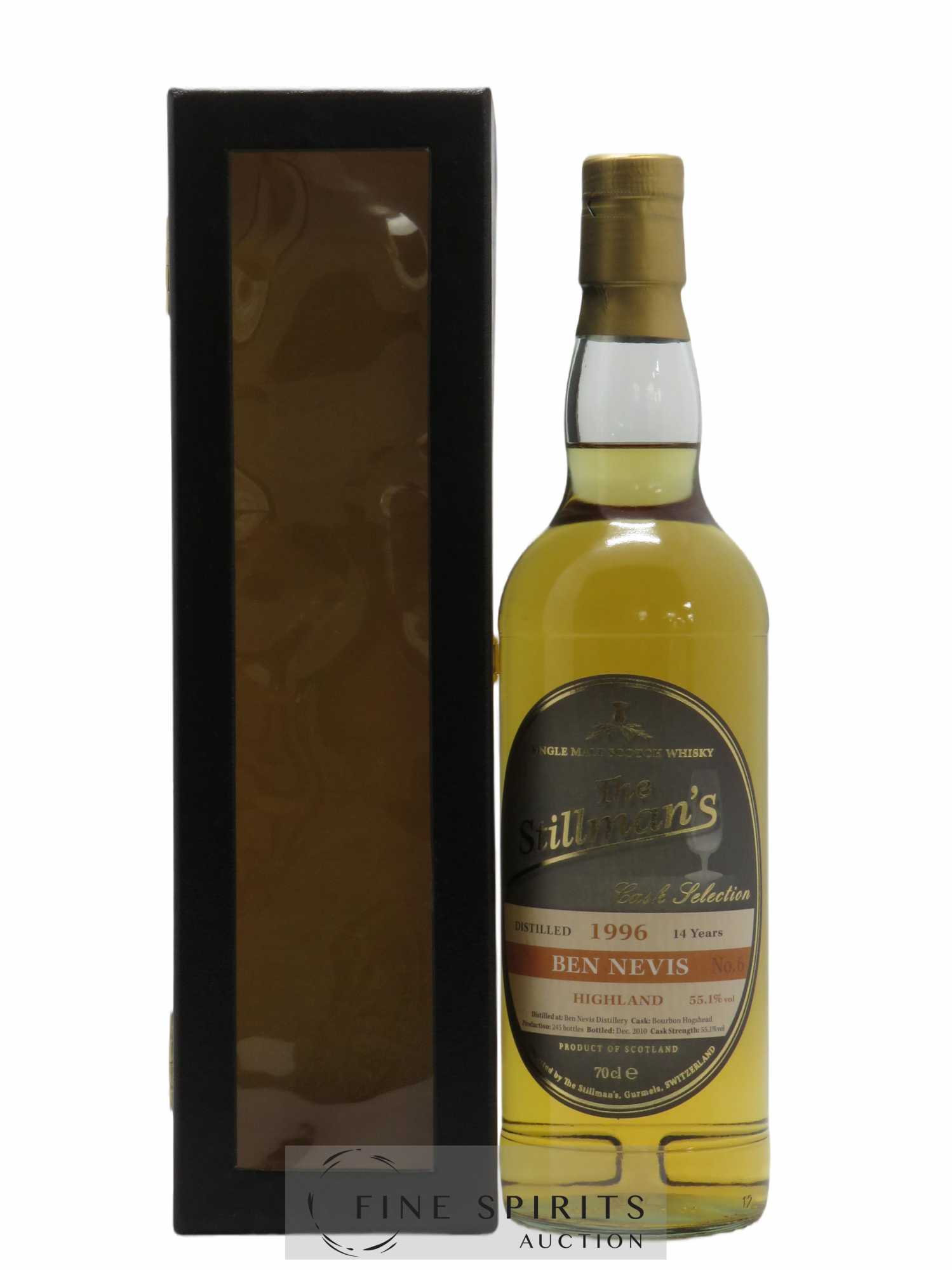 Ben Nevis 14 years 1996 The Stillman Cask Selection No. 6 Limited Edition 245 Bottles Stillman Dram