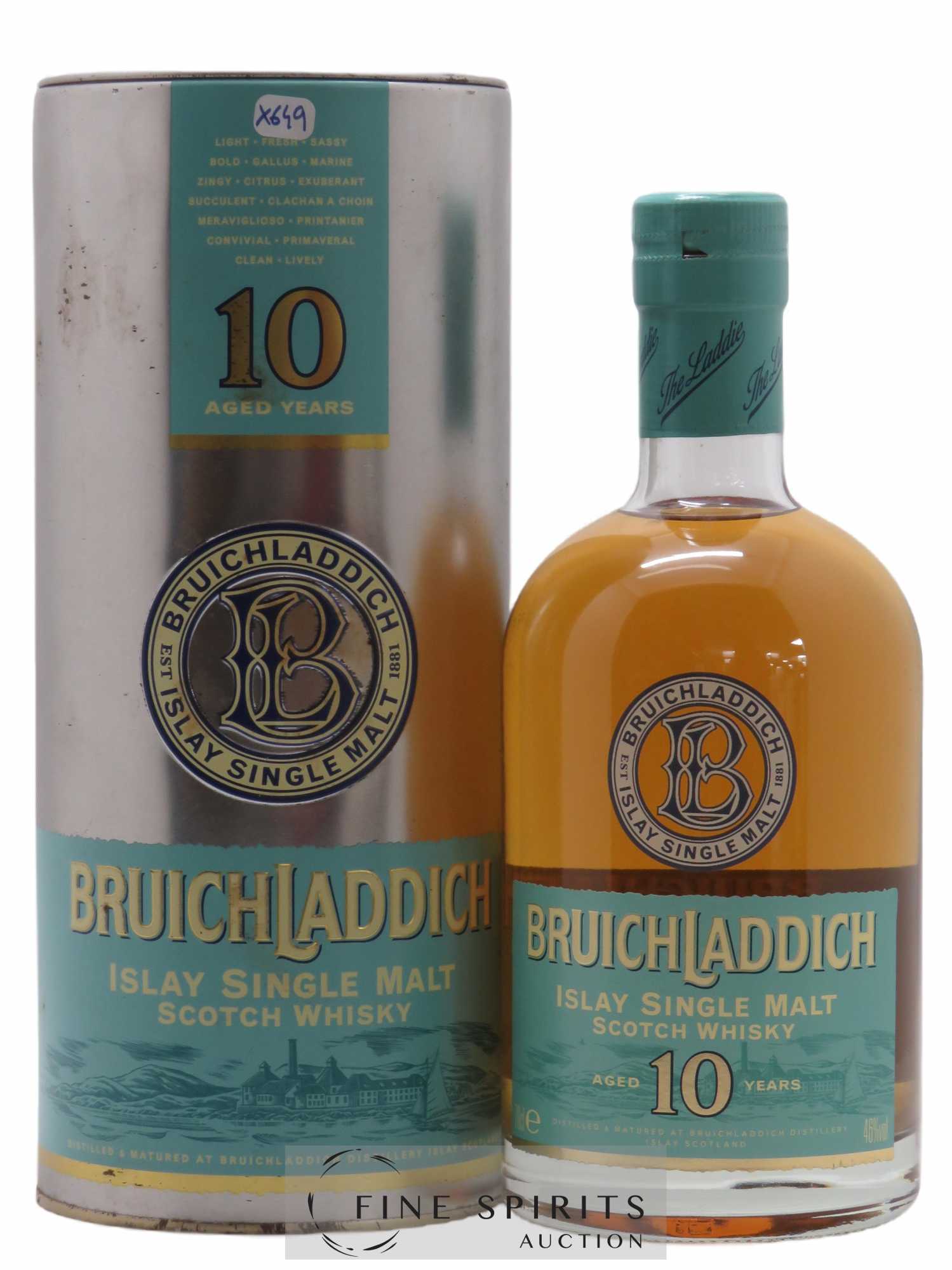 Bruichladdich 10 years Of. First Edition