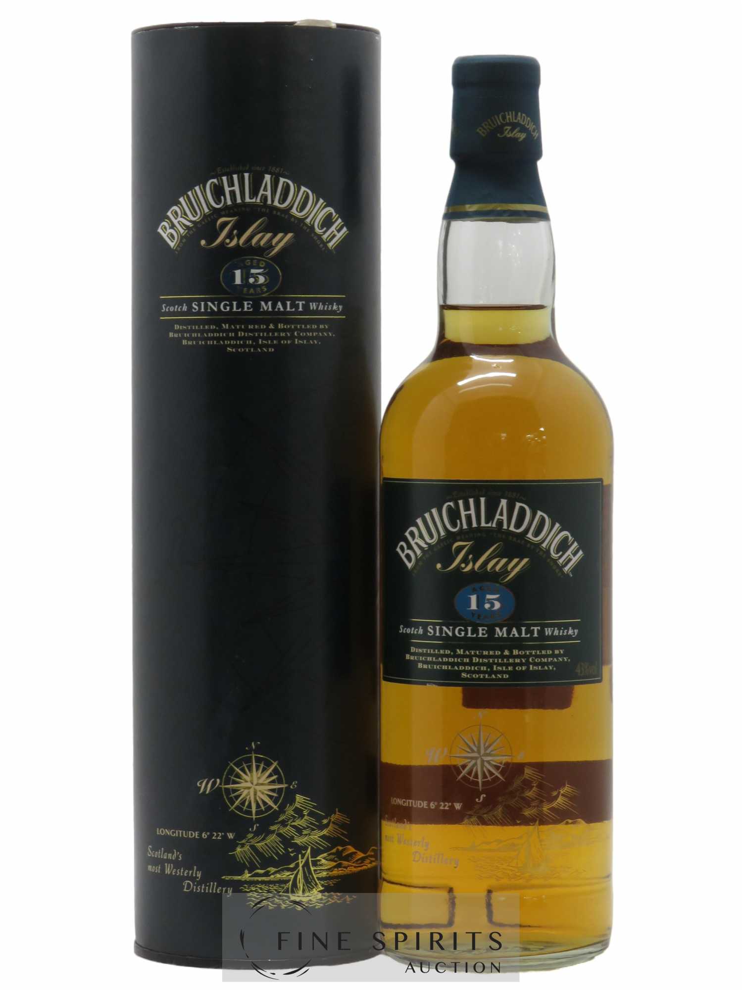 Bruichladdich 15 years Of. Green Edition Golden Compass