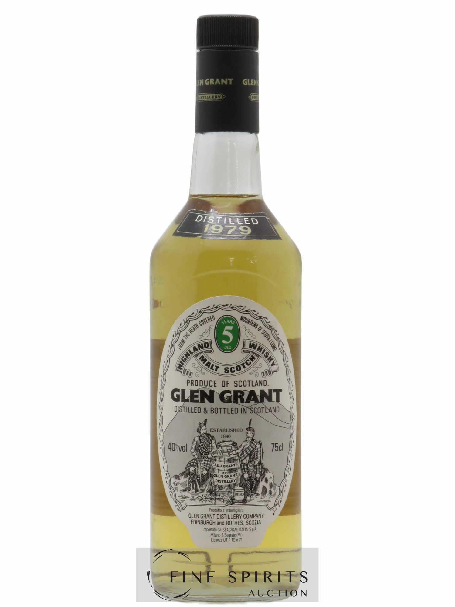 Glen Grant 5 years 1979 Of. J&J Grant