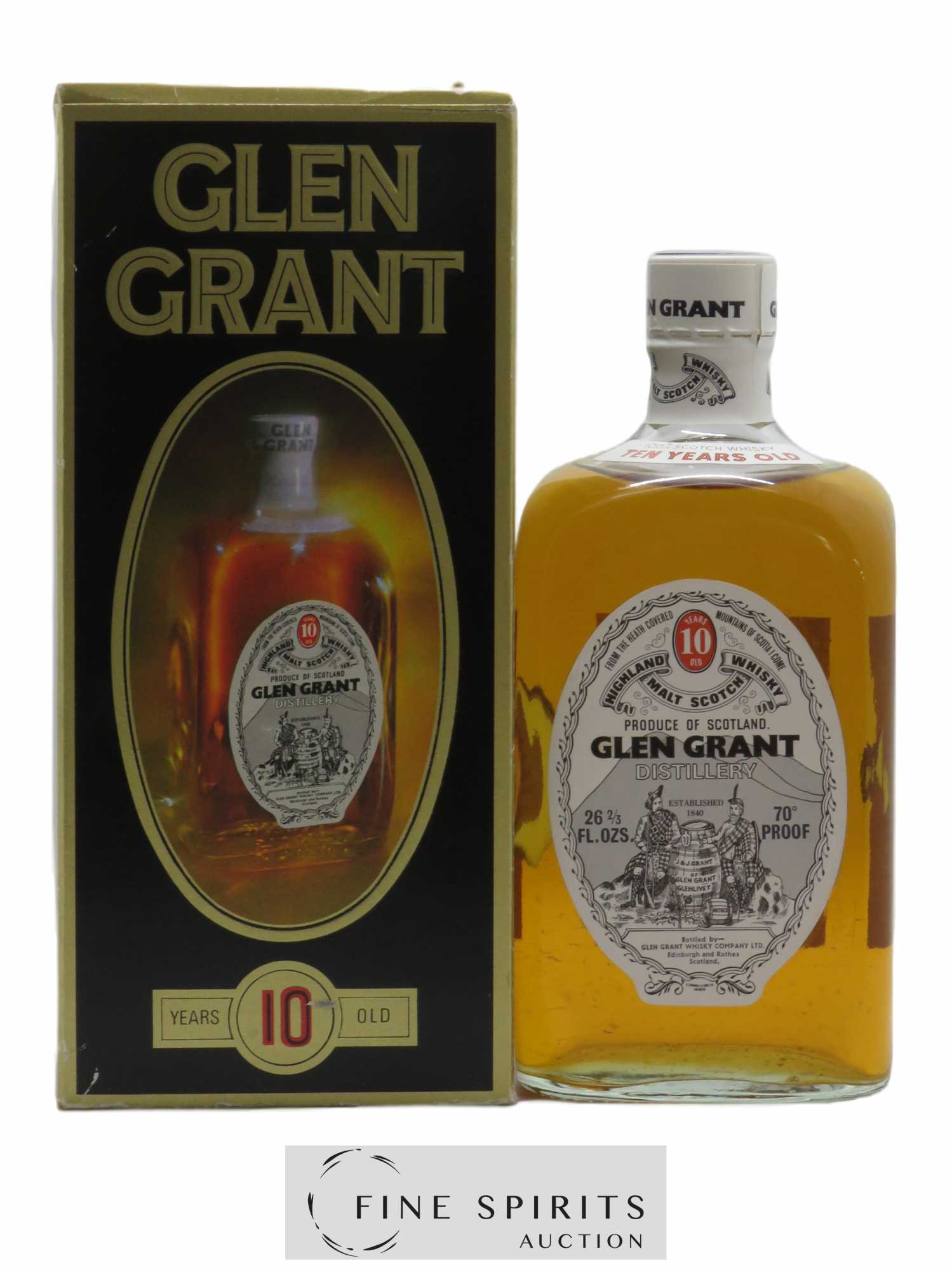 Glen Grant 10 years Of. 70° Proof J&J Grant (75cl.)