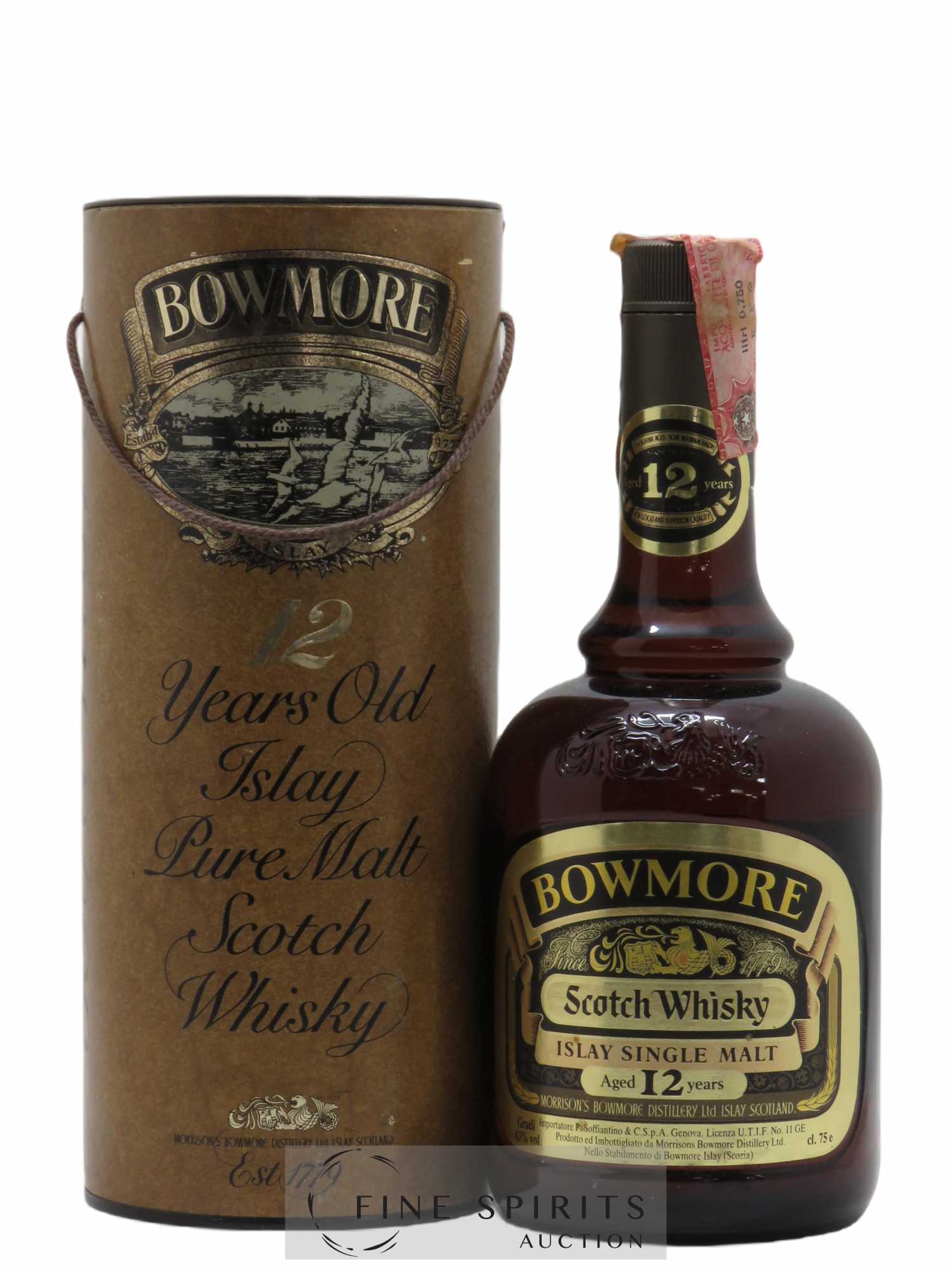 Bowmore 12 years Of. Gold Label 43°