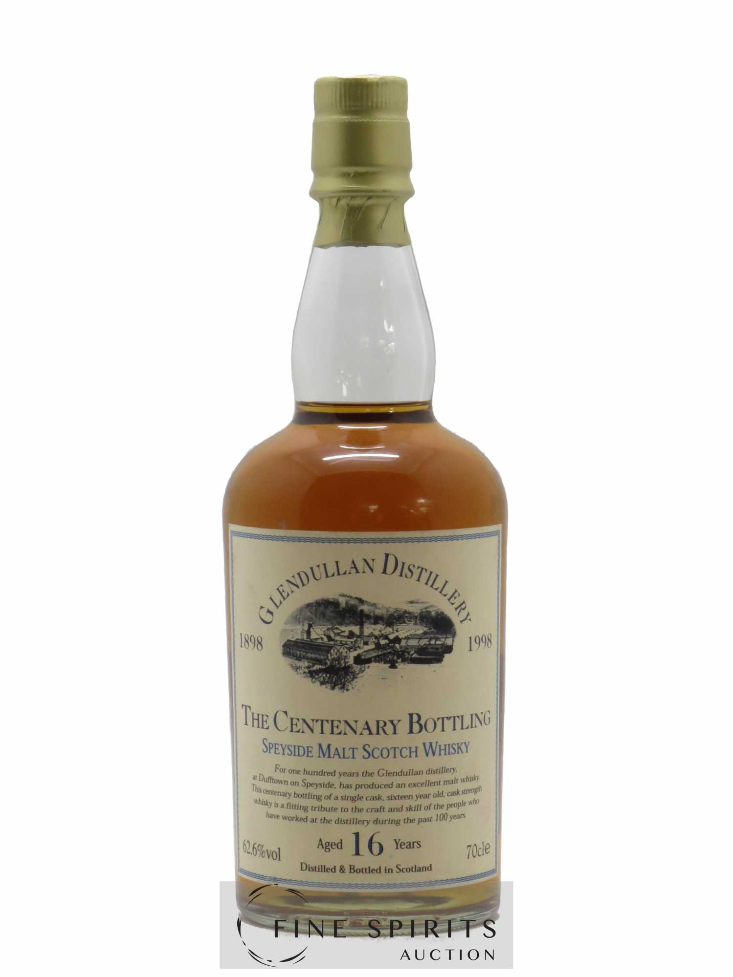 Glendullan 16 years Of. Glendullan Staff 1998 Limited Edition The Centenary Bottling