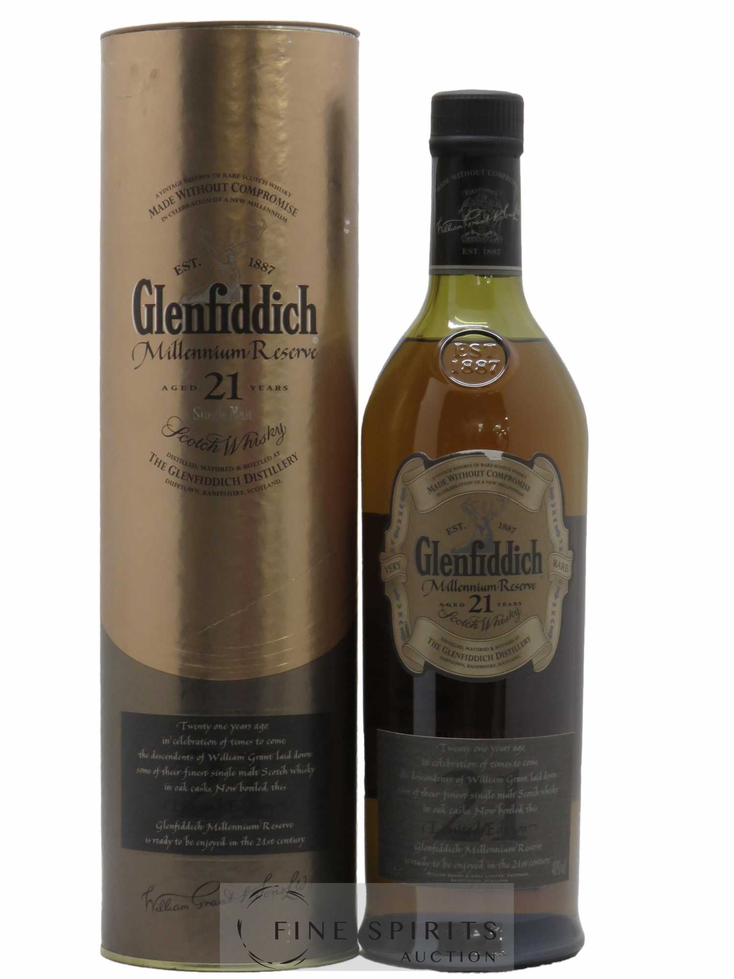 Glenfiddich 21 years Of. Millennium Reserve Limited Edition