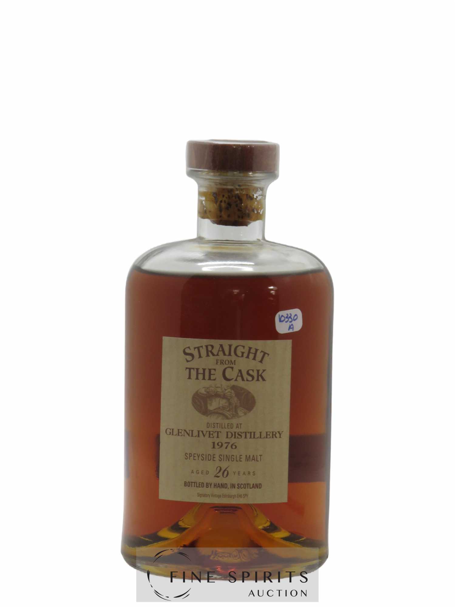 Glenlivet 26 years 1976 Signatory Vintage Single Sherry Butt n°4309 LMDW Straight From The Cask