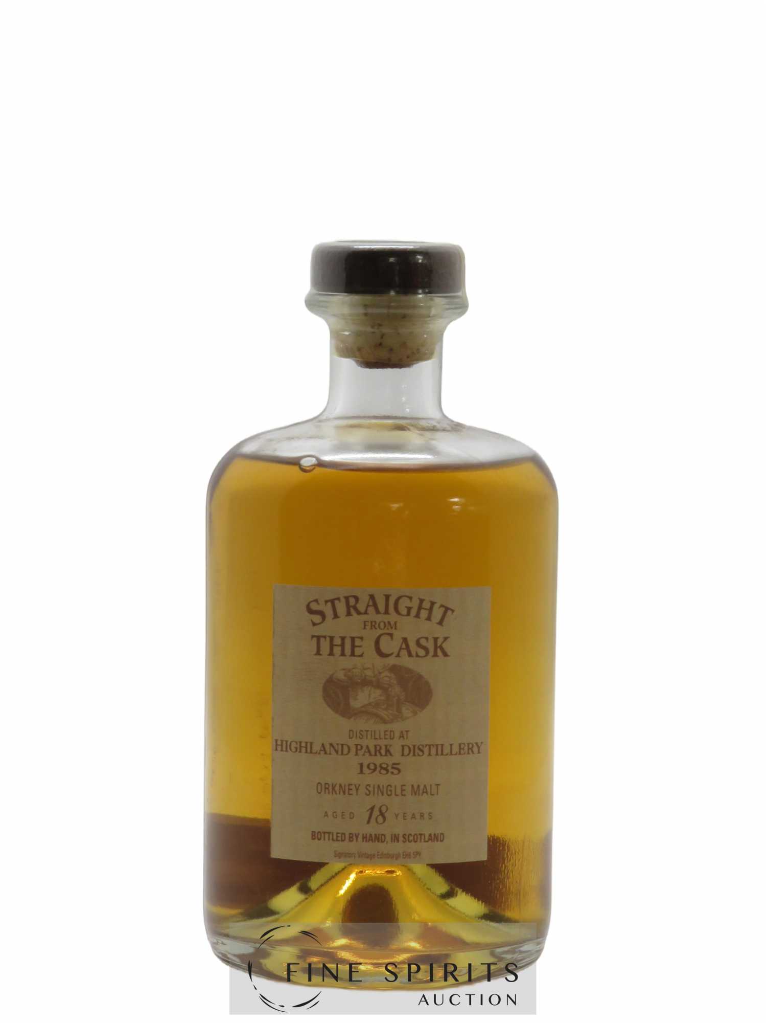 Highland Park 18 years 1985 Signatory Vintage Single Sherry Hogshead n°2915 LMDW Straight From The Cask