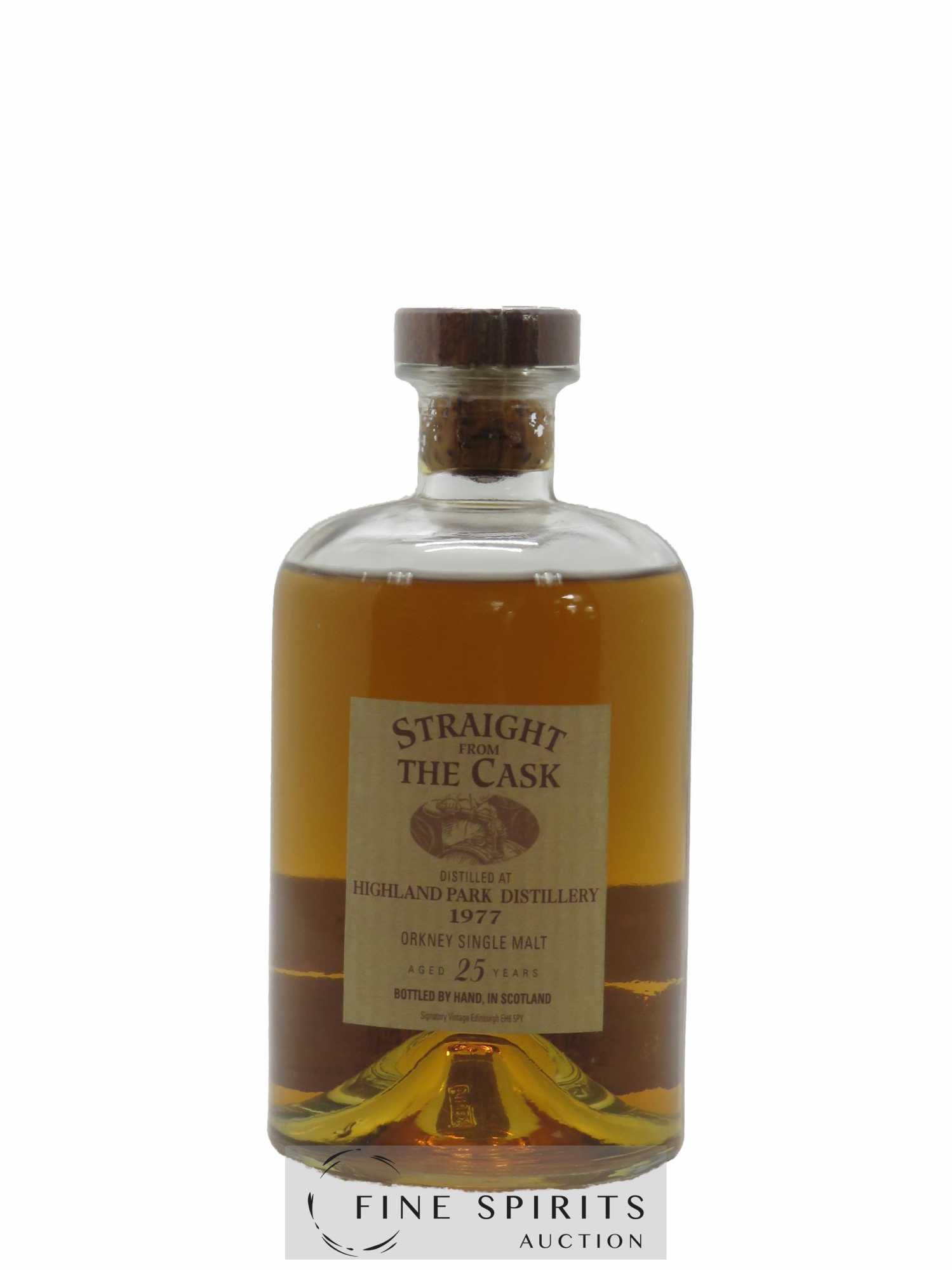 Highland Park 25 years 1977 Signatory Vintage Single Sherry Hogshead n°3794 LMDW Straight From The Cask 50cl.