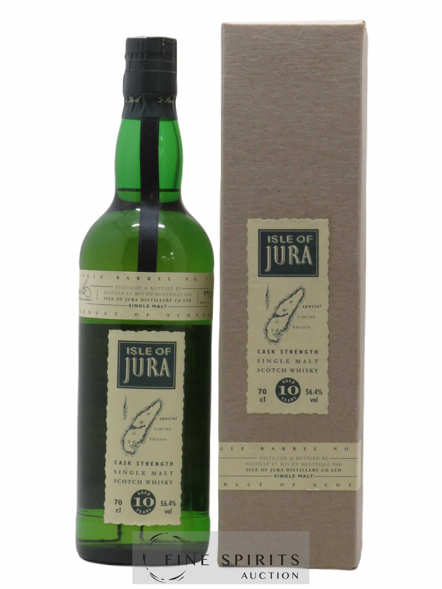 Jura 10 years Of. Single Barrel n°1142 Limited Edition 224 Bottles Cask Strength