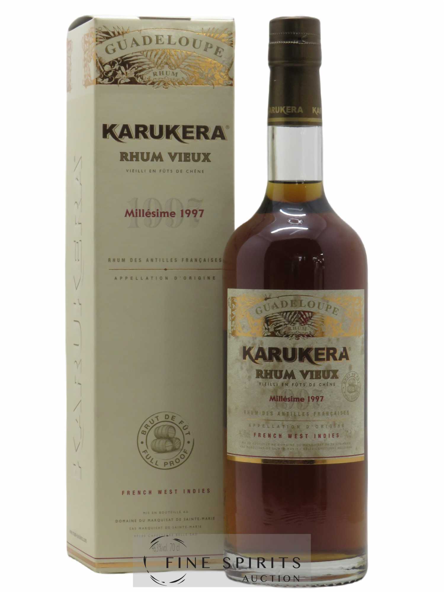 Karukera 1997 Of. Limited Edition Rhum Vieux Full Proof