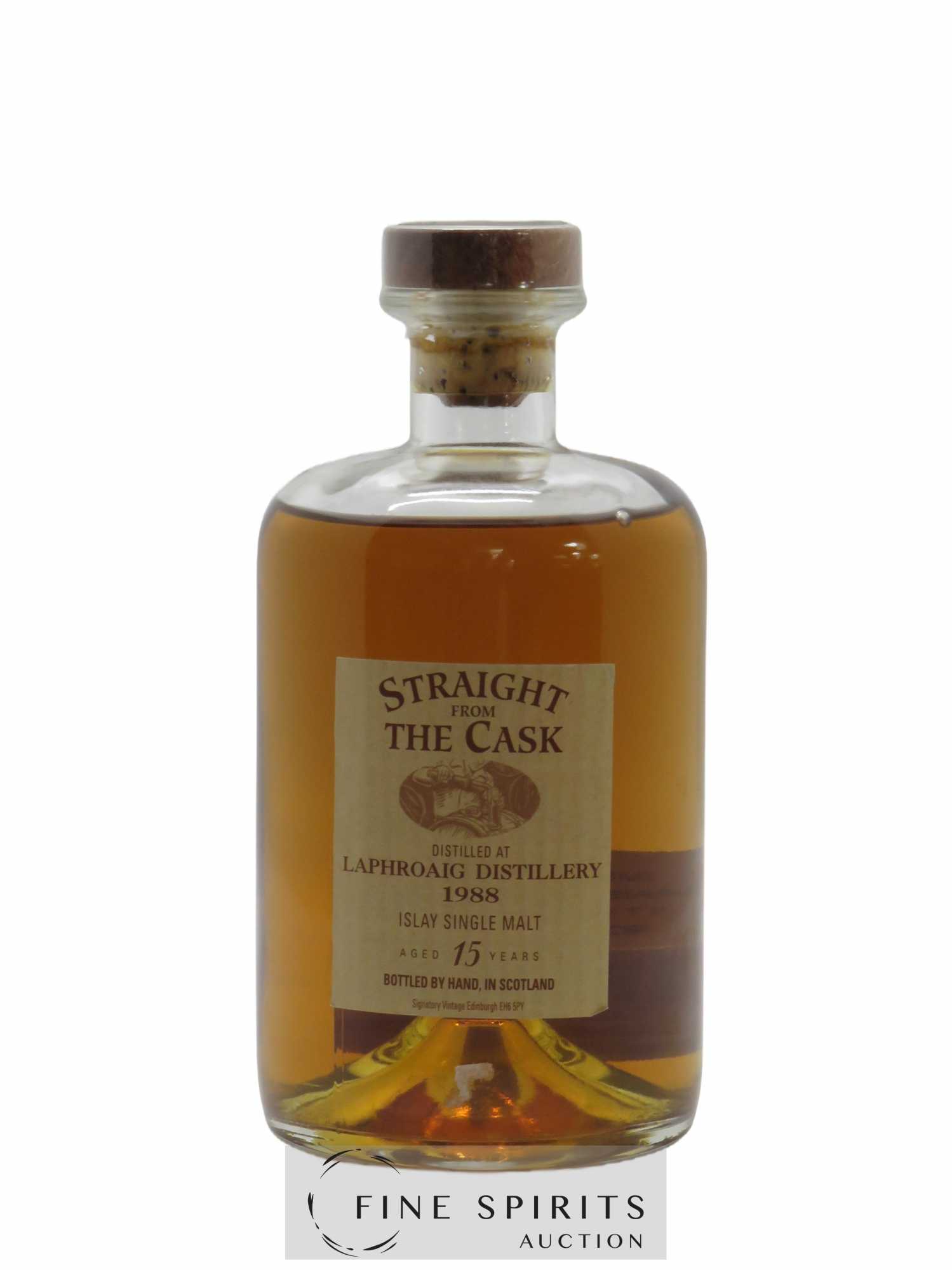 Laphroaig 15 years 1988 Signatory Vintage Single Sherry Butt n°3599 LMDW Straight From The Cask