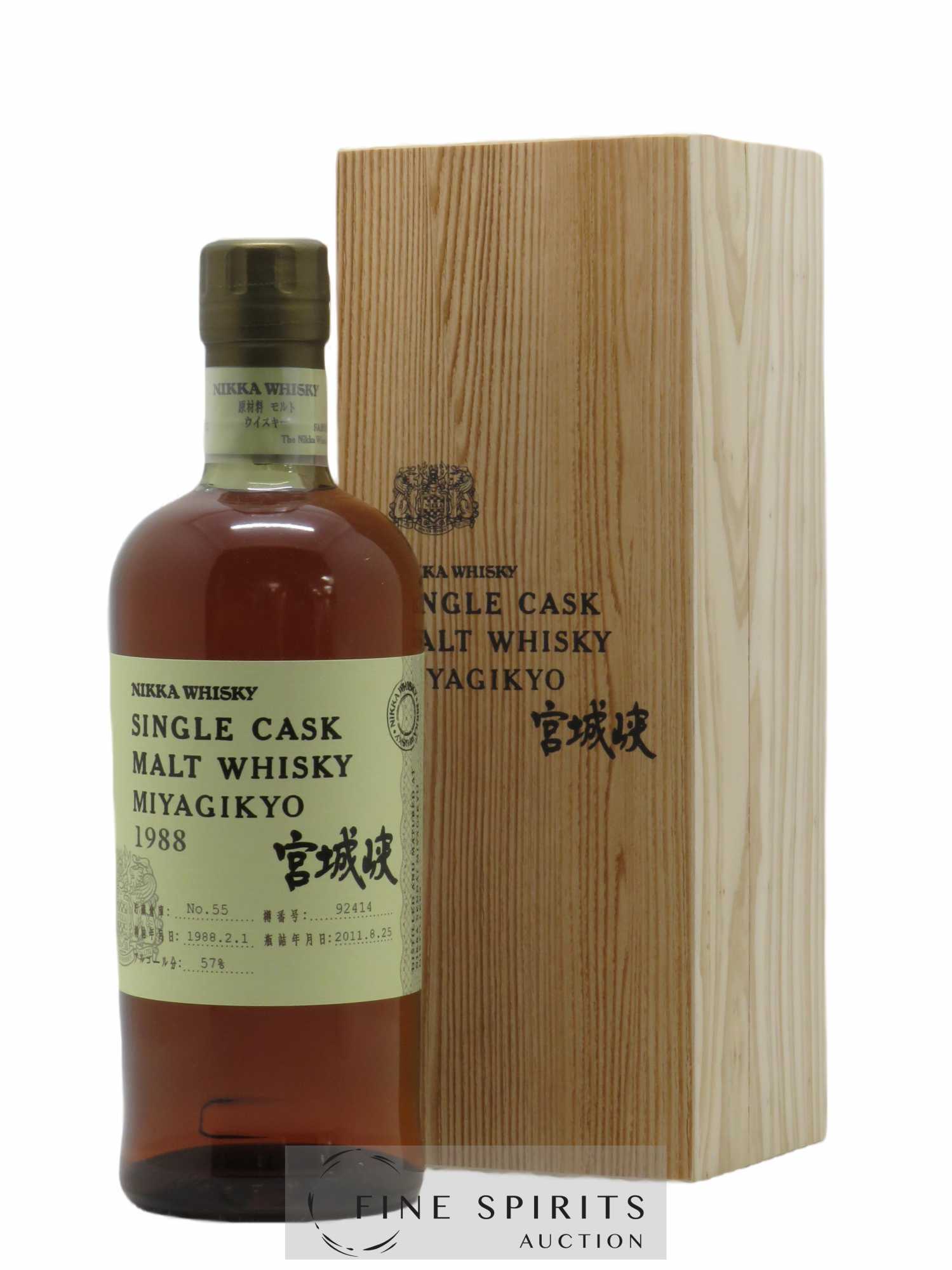 Miyagikyo 1988 Of. Cask n°92414 LMDW Single Cask Malt Whisky Warehouse n°55