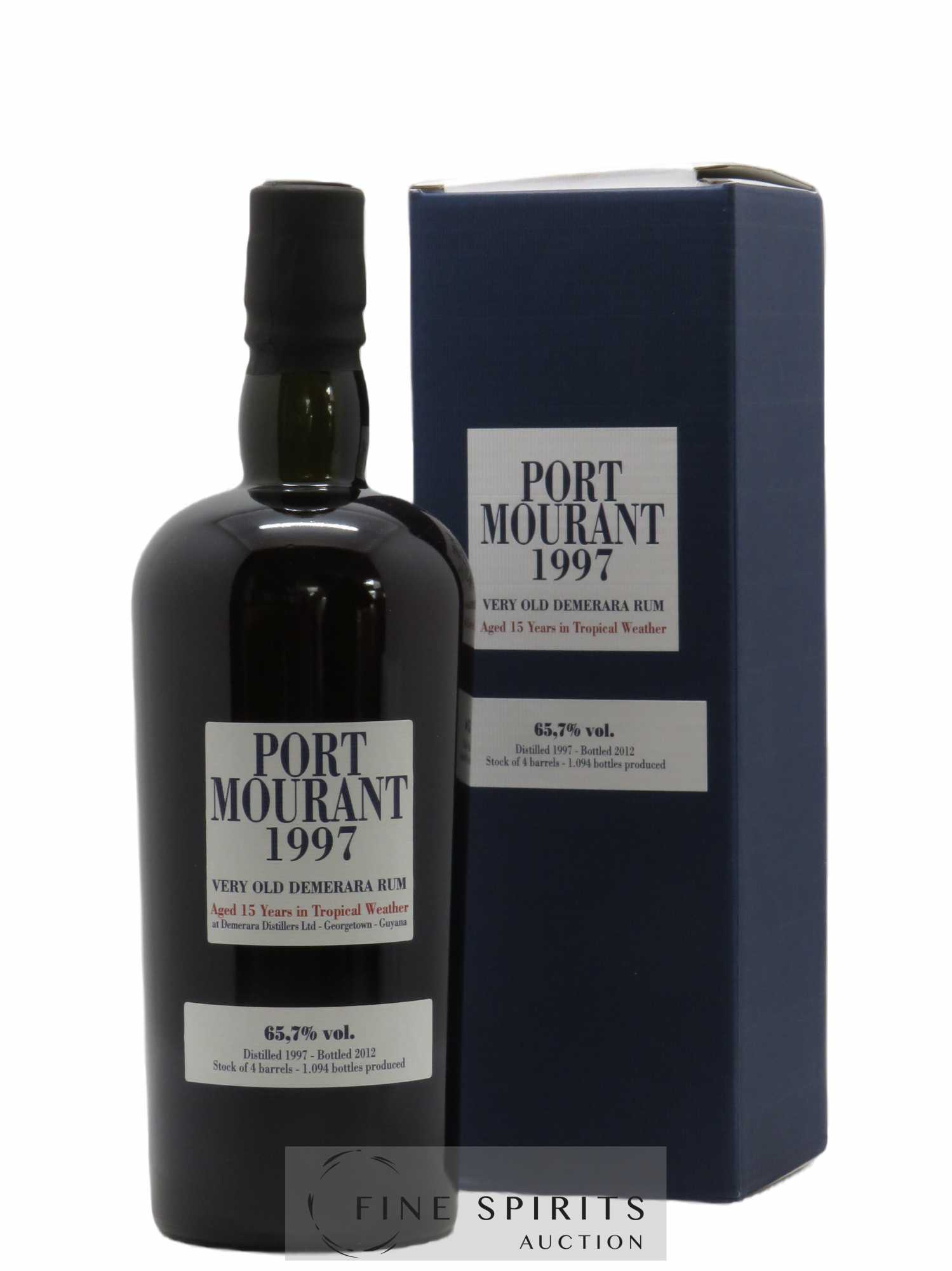 Port Mourant 15 years 1997 Velier Small Batch UPM Cask n°1-2-3-4 Limited Edition 1094 Bottles Very Old Demerara Rum