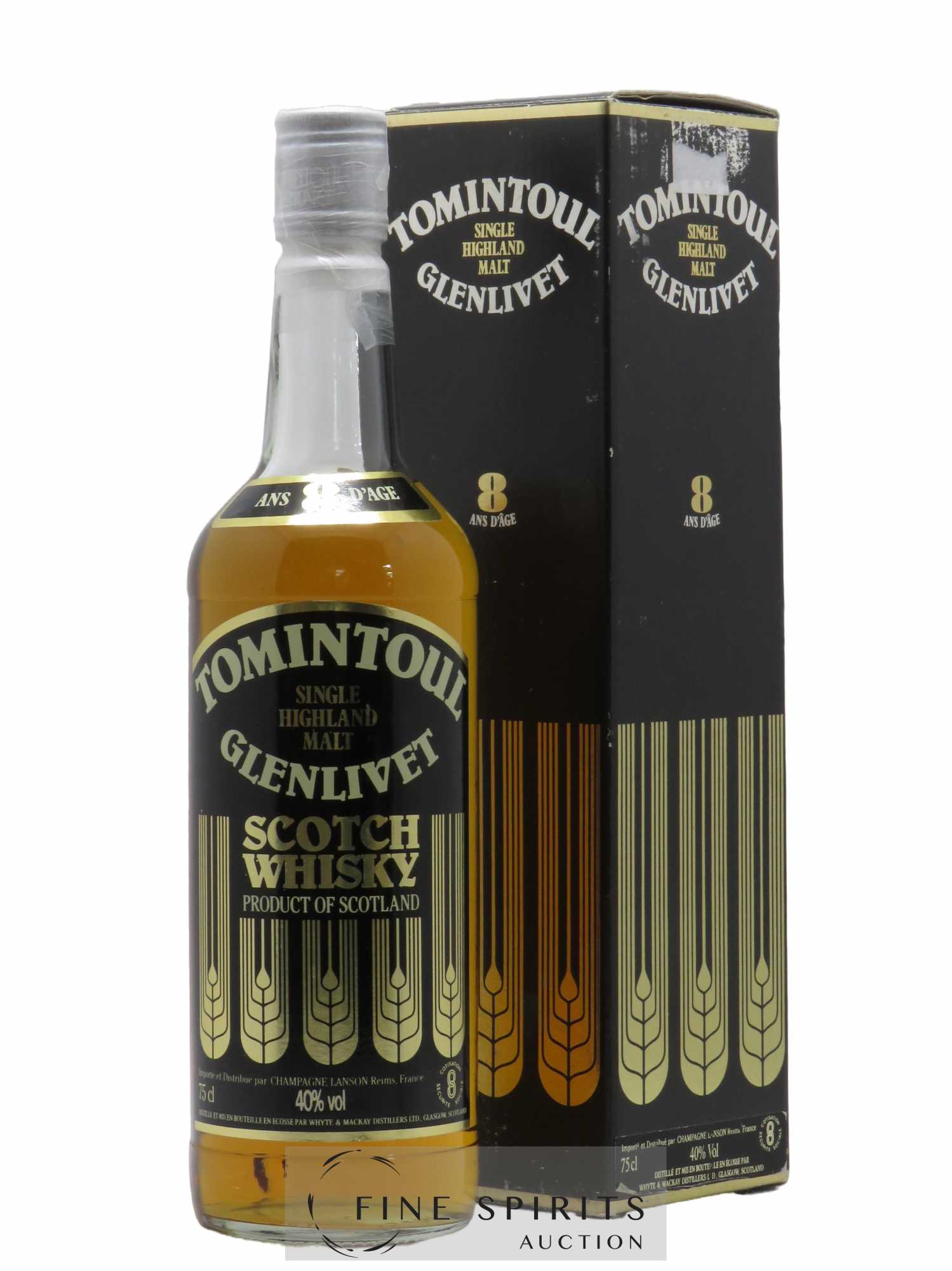 Tomintoul 8 years Of. Golden Barley Glenlivet