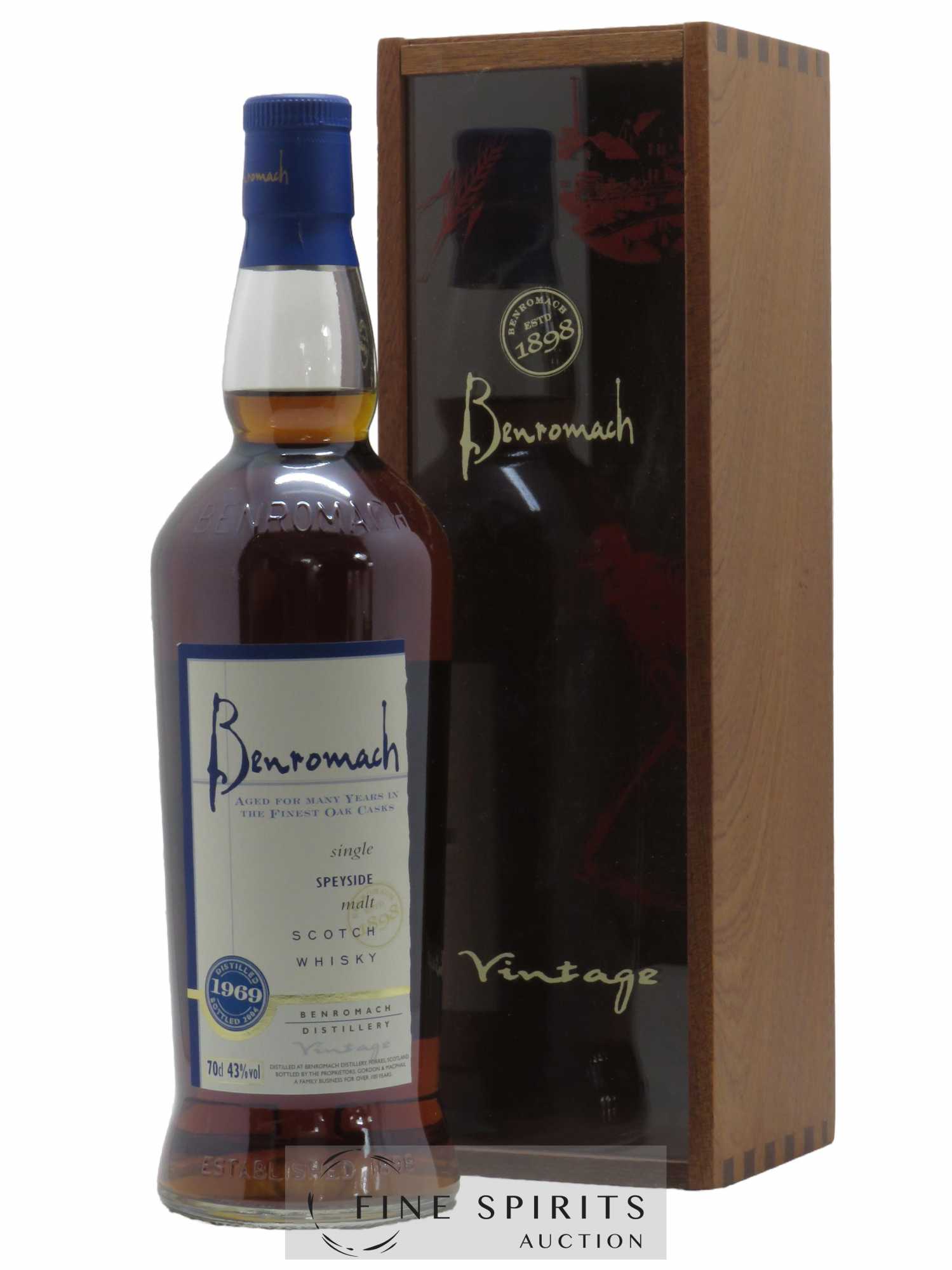 Benromach 1969 Of. Vintage bottled 2004