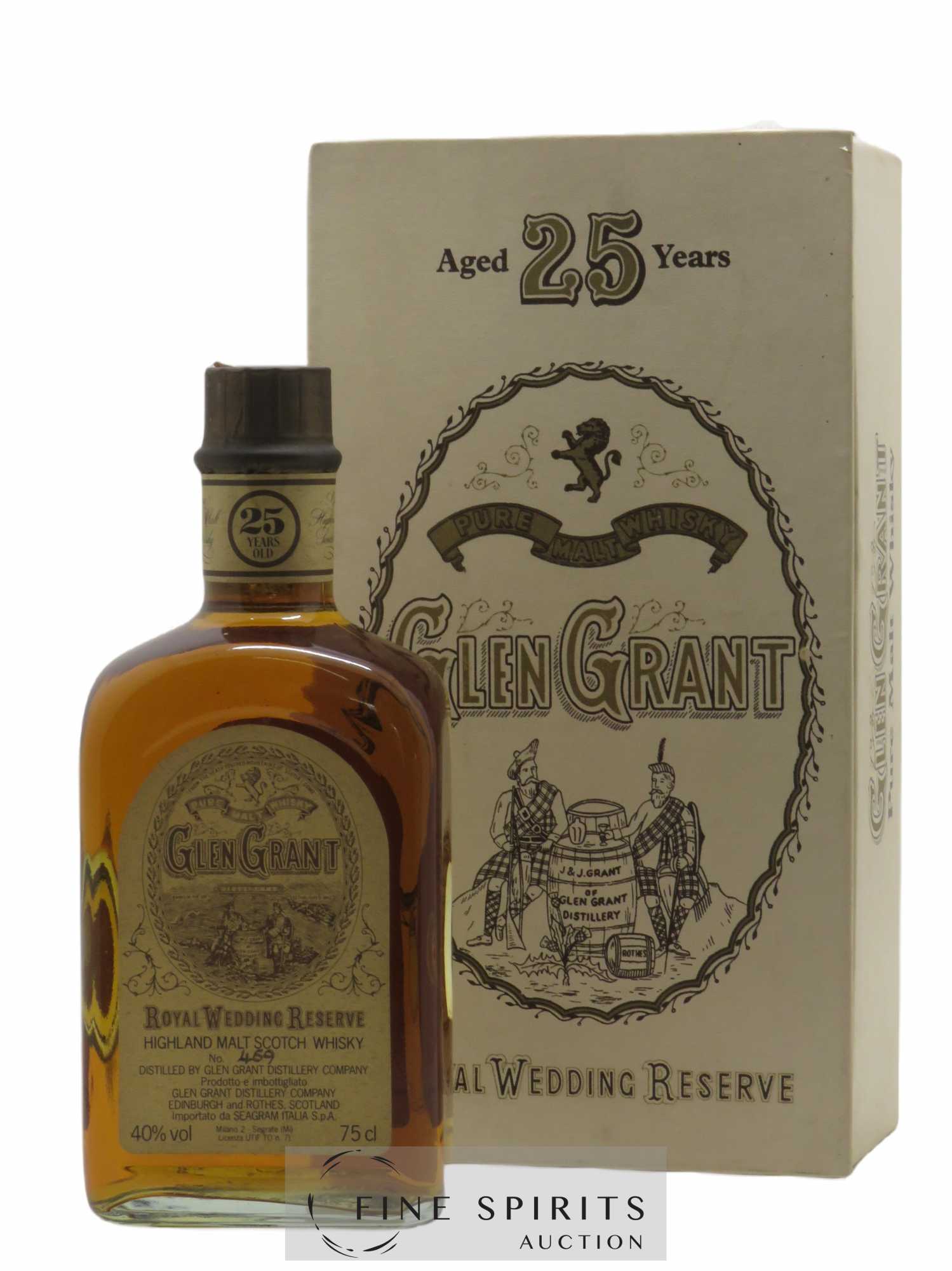 Glen Grant 25 years Of. Royal Wedding Reserve