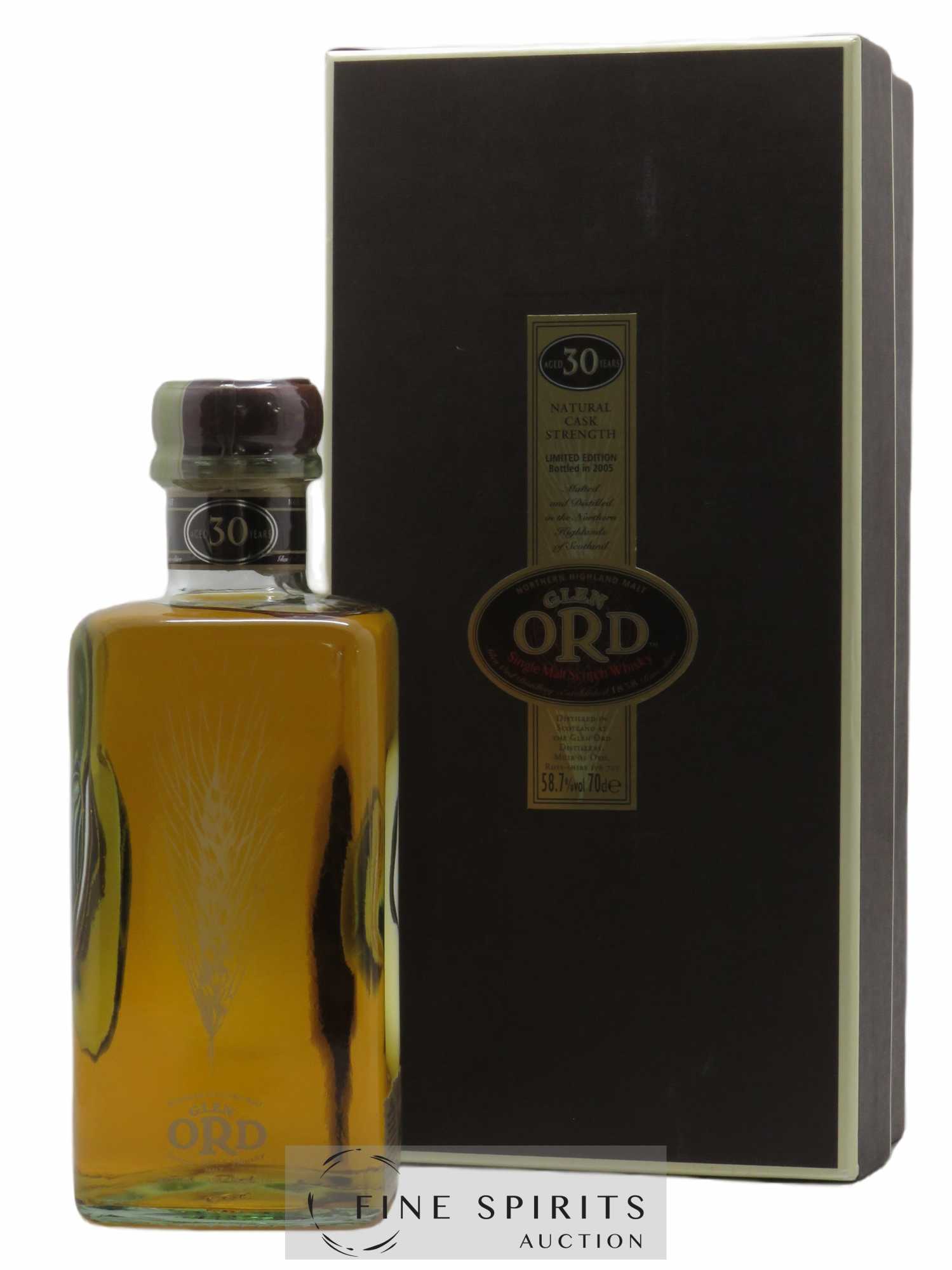 Glen Ord 30 years Of. Decanter Natural Cask Strengh - bottled 2005 Limited Edition