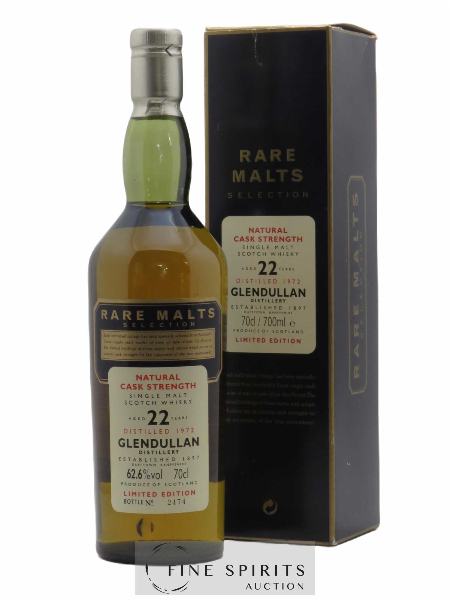 Glendullan 22 years 1972 Of. Rare Malts Selection Natural Cask Strengh Limited Edition