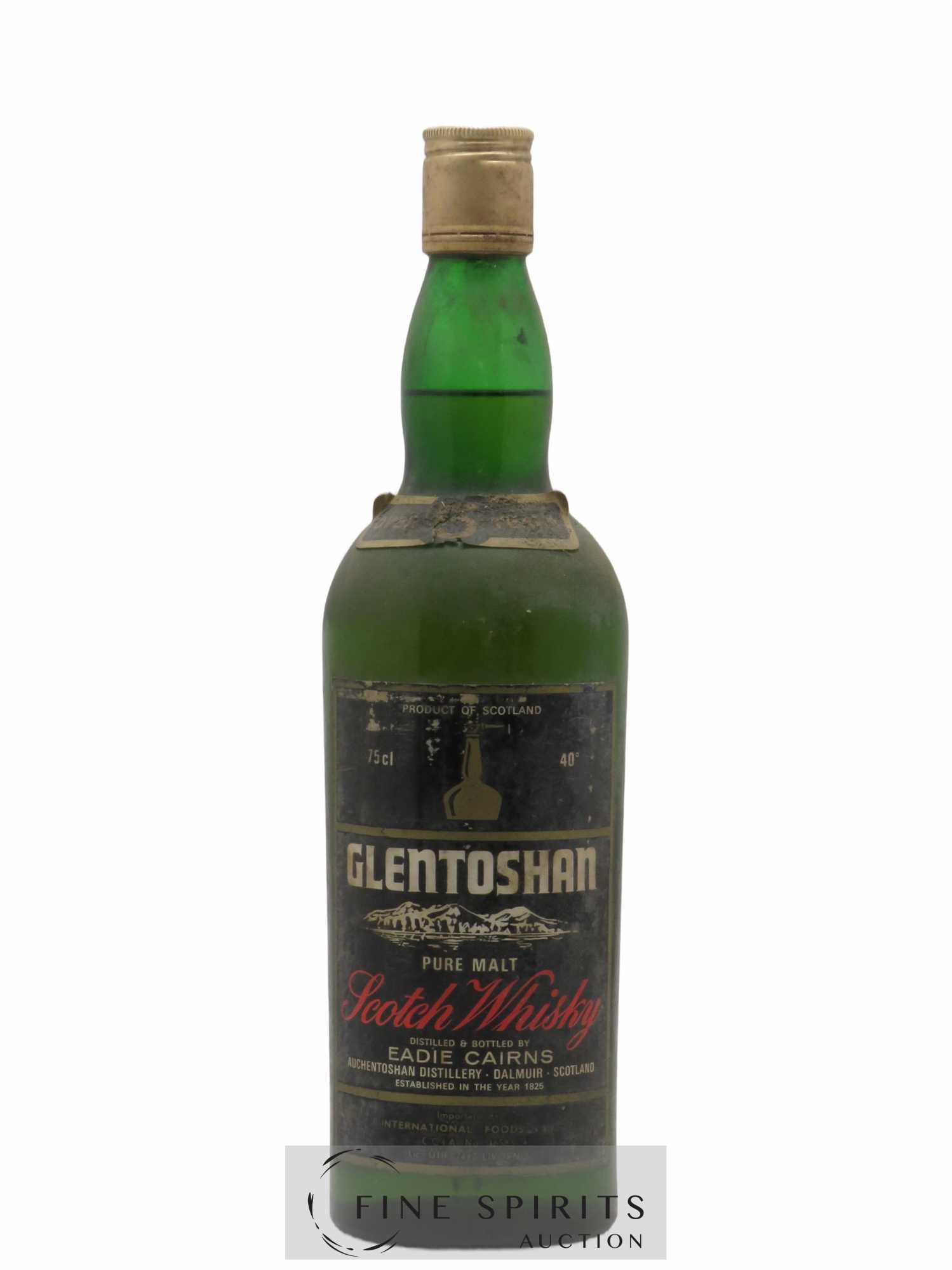 Glentoshan 5 years Of. Eadie Cairns Auchentoshan Distillery