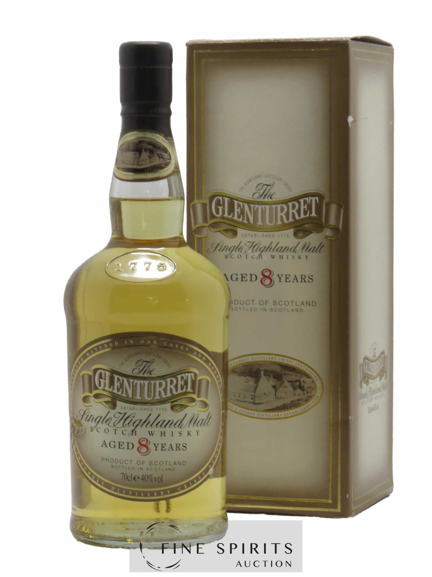 Glenturret 8 years Of. Single Highland Malt