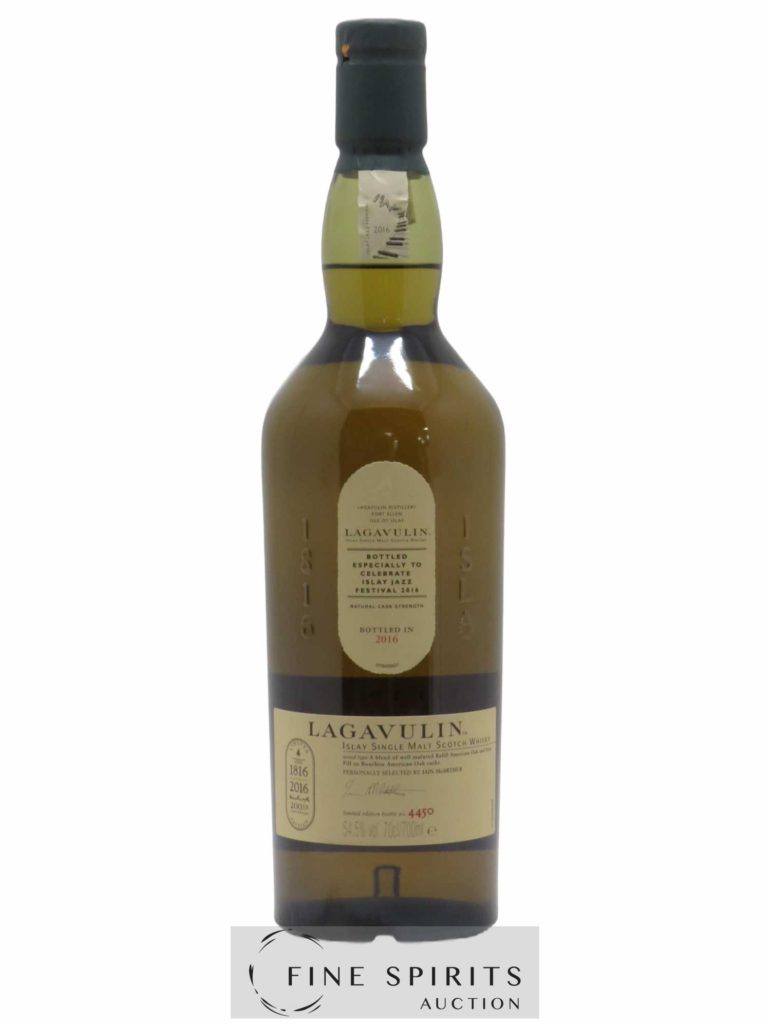 Lagavulin Of. Islay Jazz Festival 2016 bottled 2016 Limited Edition