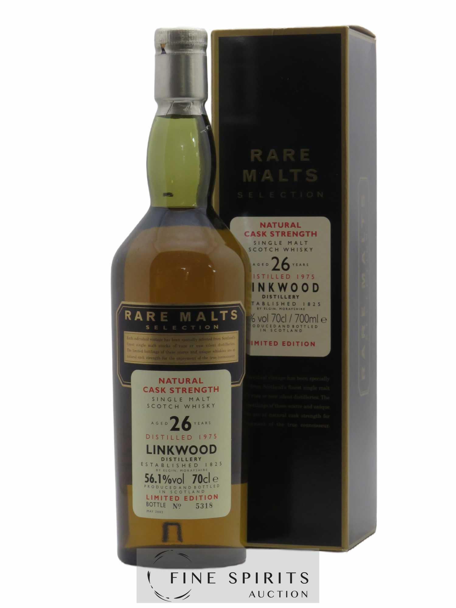 Linkwood 26 years 1975 Of. Rare Malts Selection Natural Cask Strengh - bottled 2002 Limited Edition