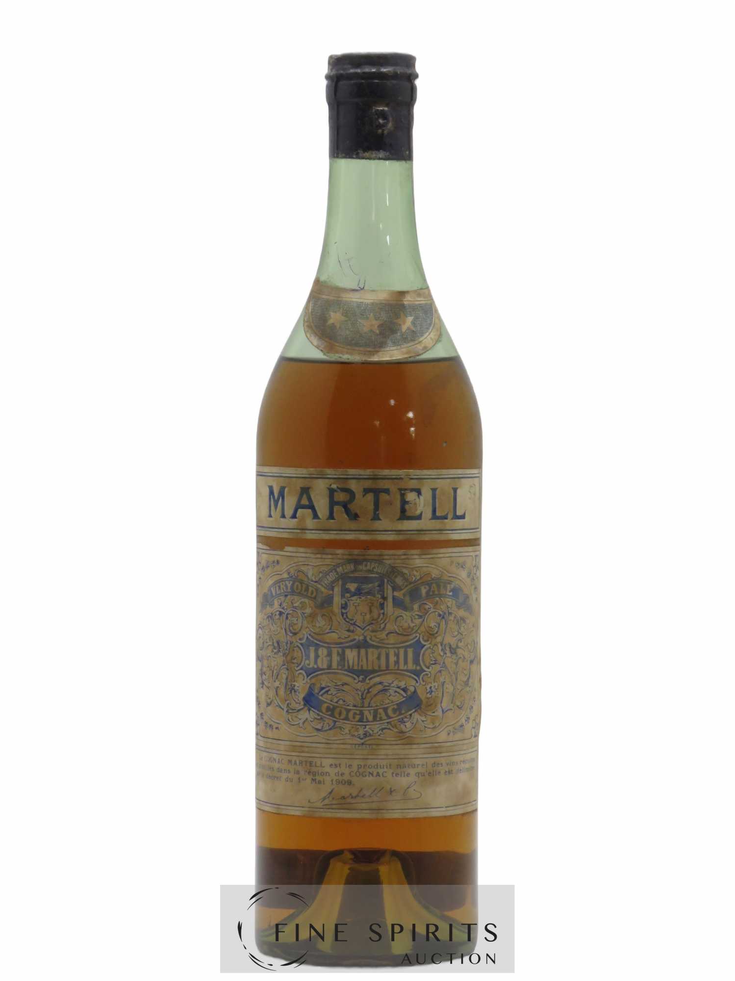 Martell Of. 3 étoiles Very Old Pale