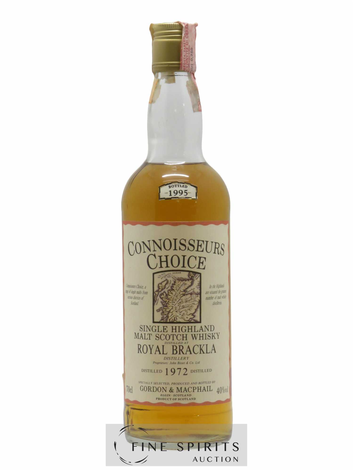 Royal Brackla 1972 Gordon & MacPhail bottled 1995 Connoisseurs Choice