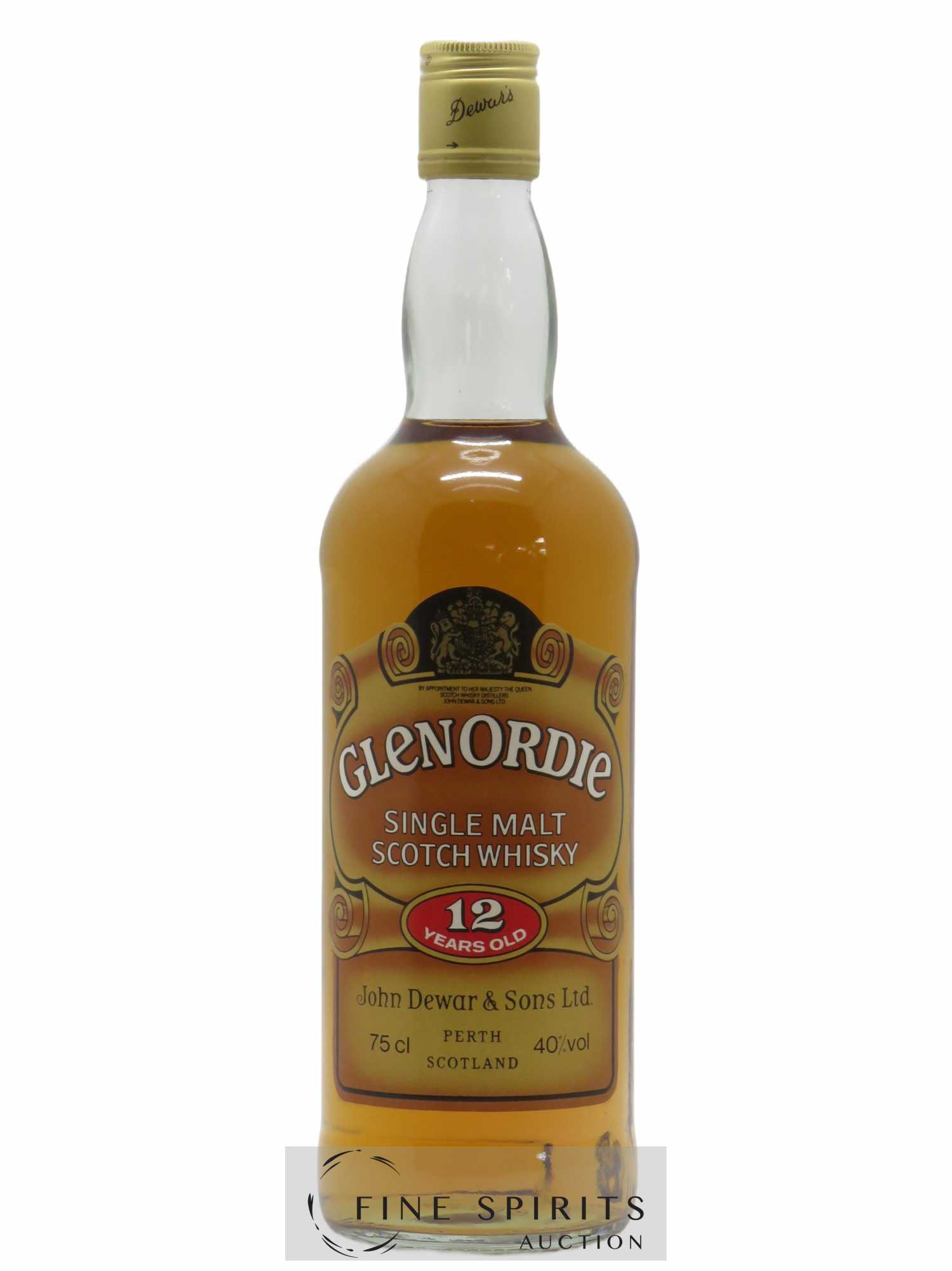 Glen Ord 12 years Of. Glenordie 40°