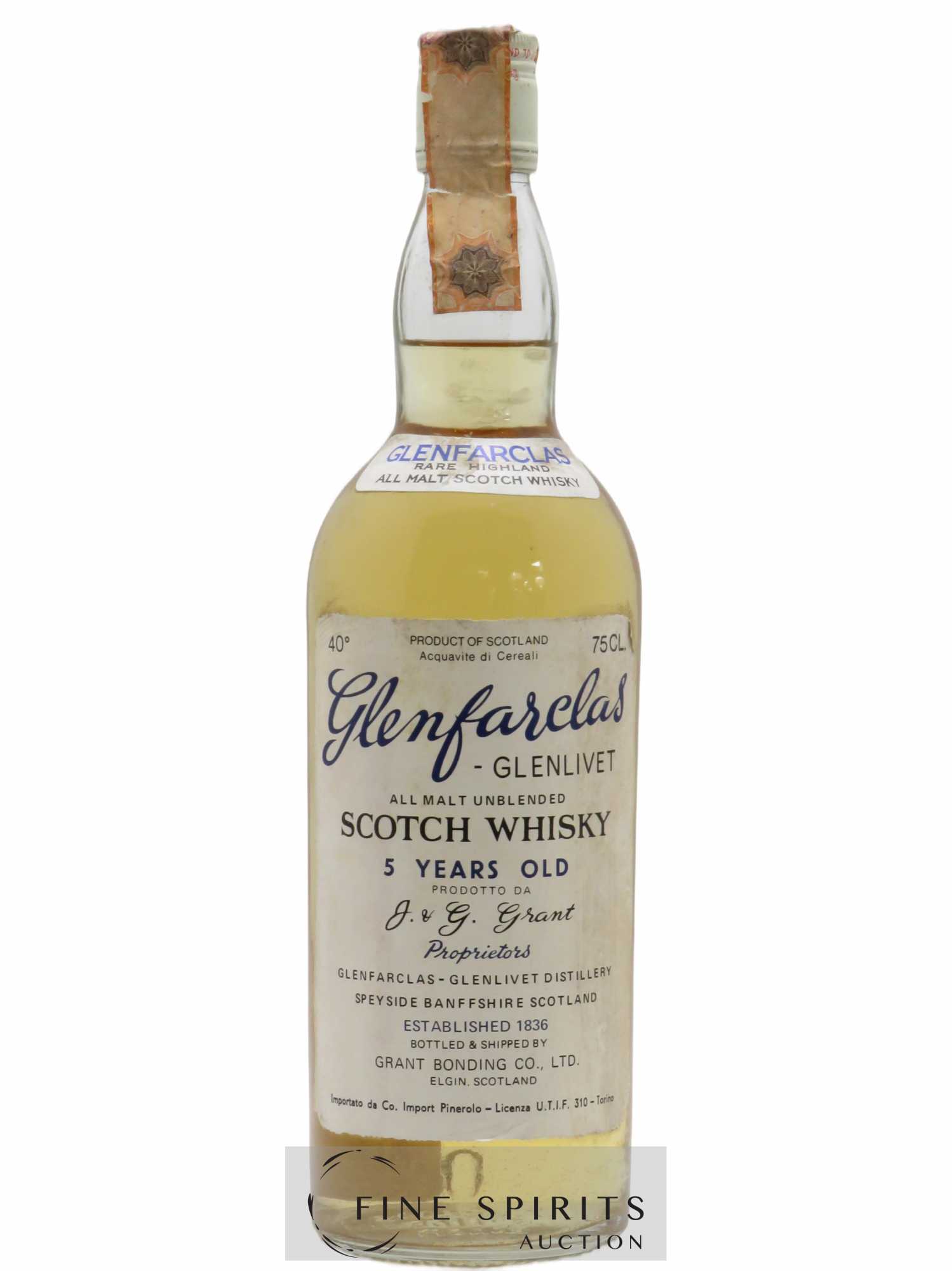 Glenfarclas 5 years Of.