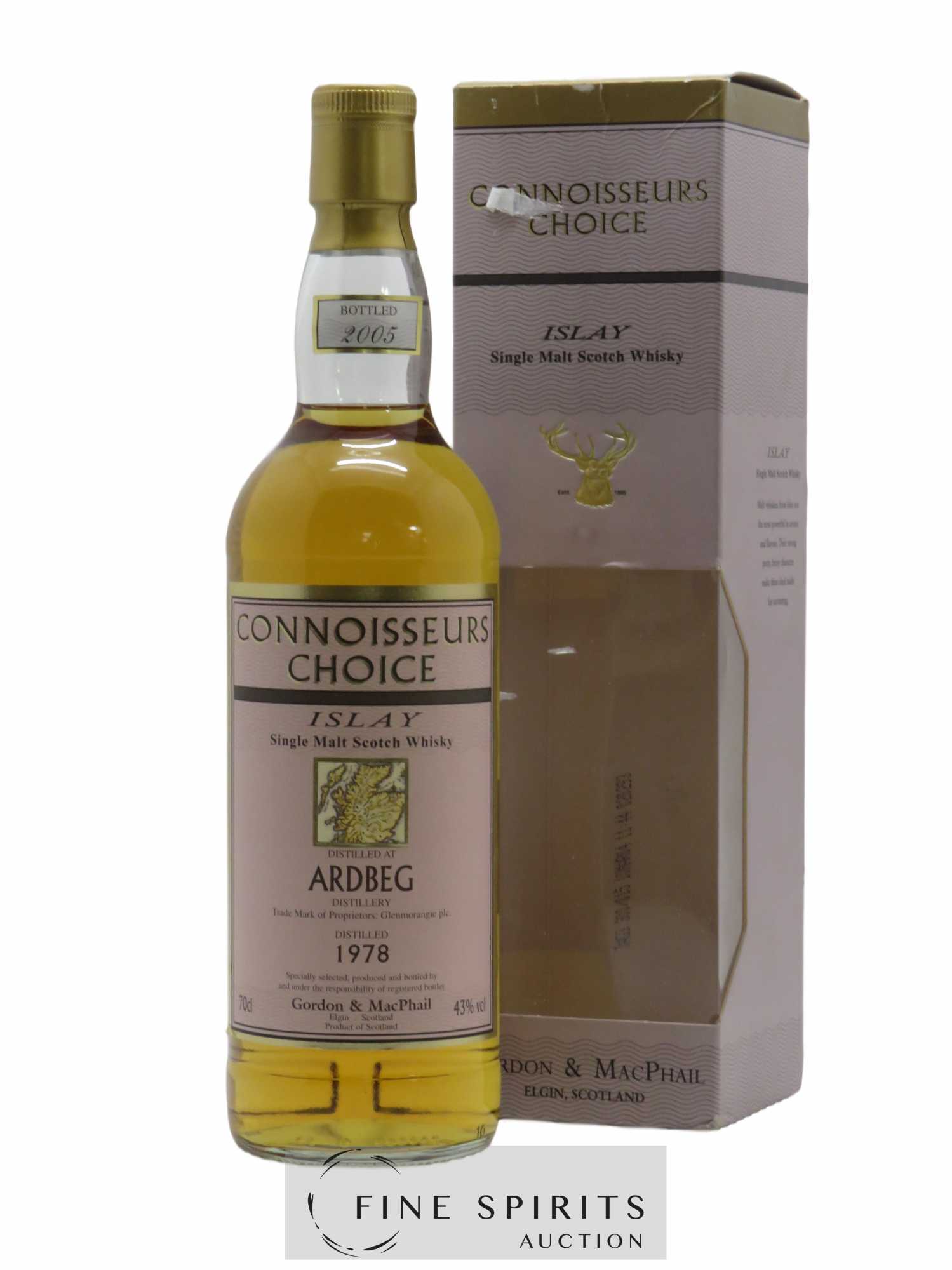 Ardbeg 1978 Gordon & MacPhail bottled 2005 Connoisseurs Choice