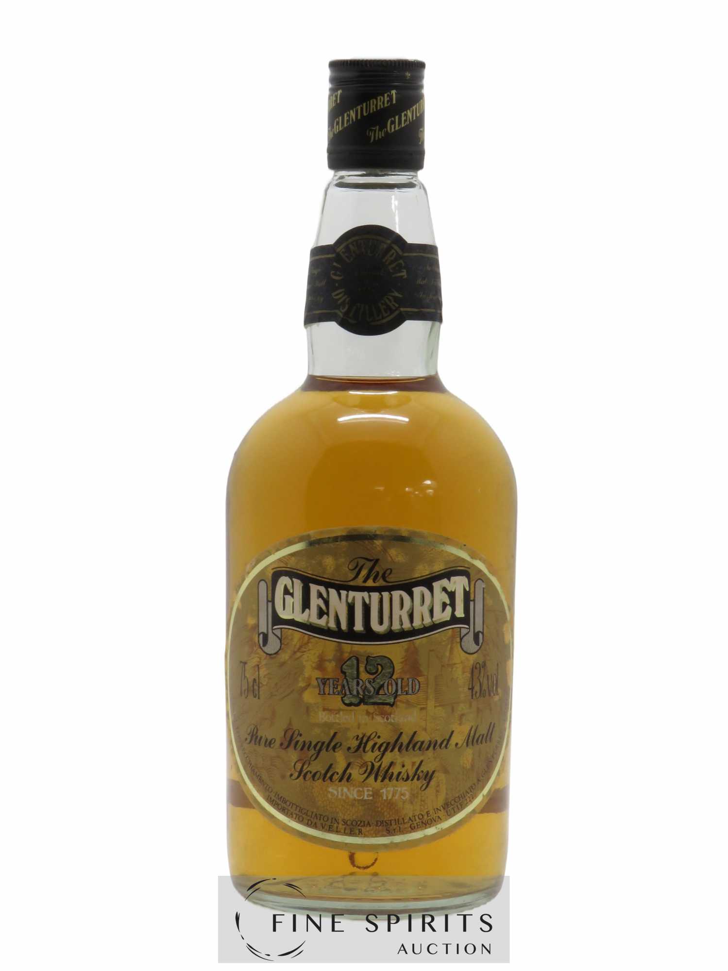 Glenturret 12 years Of. Pure Single Highland Malt