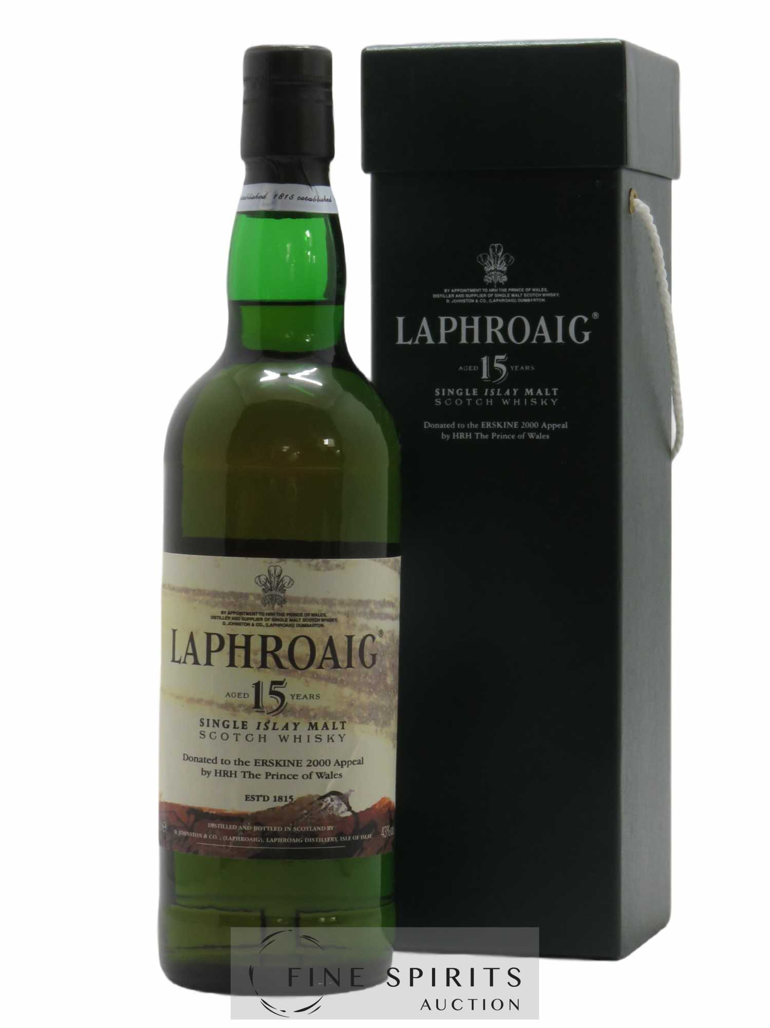 Laphroaig 15 years Of. Erskine 2000 Appeal Limited Edition