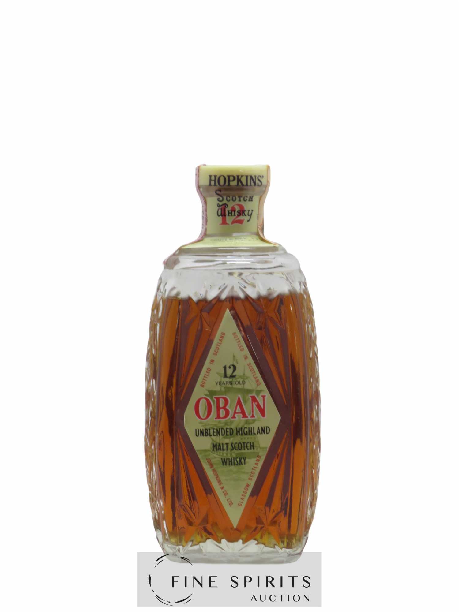 Oban 12 years Of. Unblended Decanter