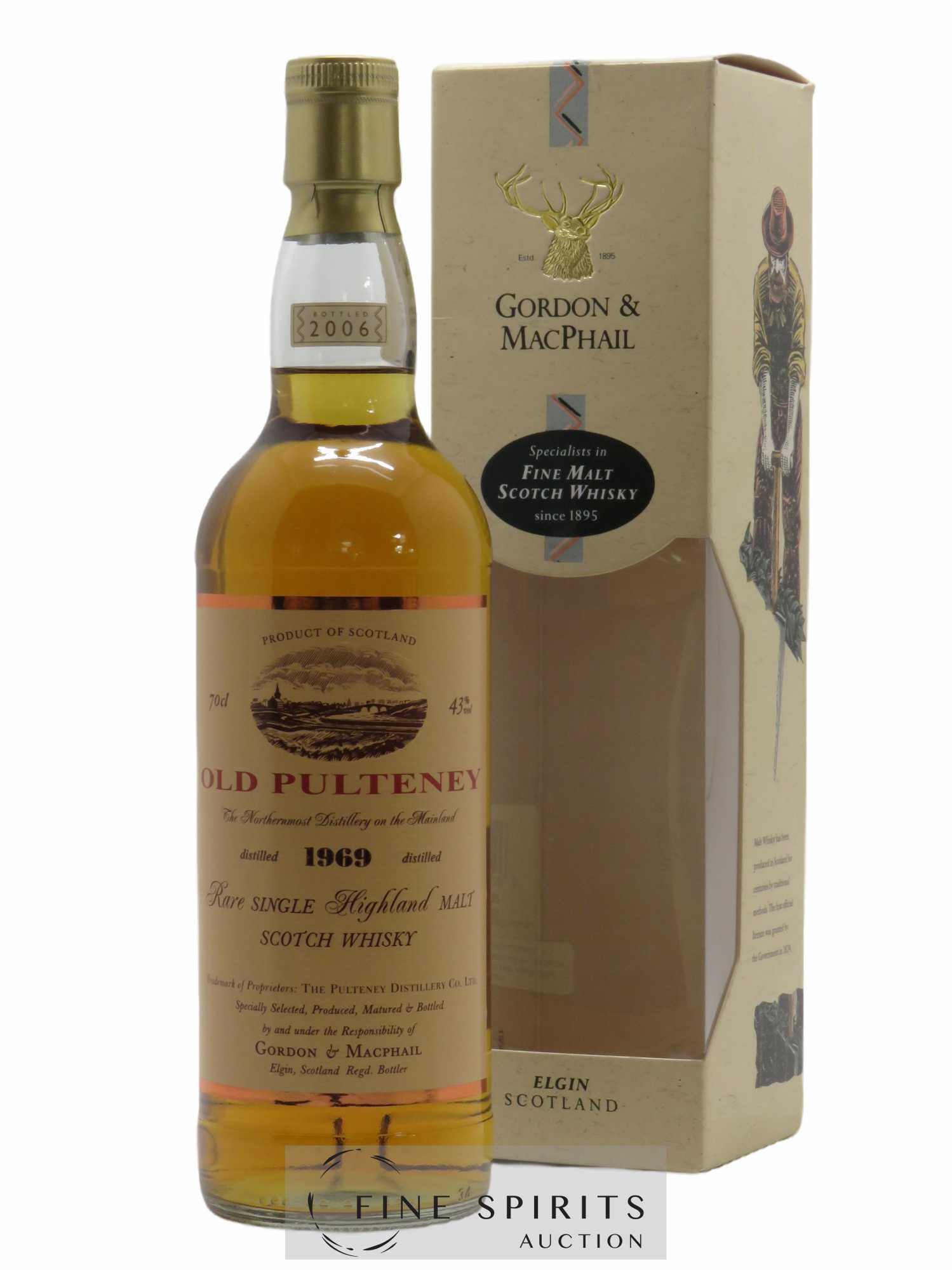 Old Pulteney 1969 Gordon & Macphail bottled 2006