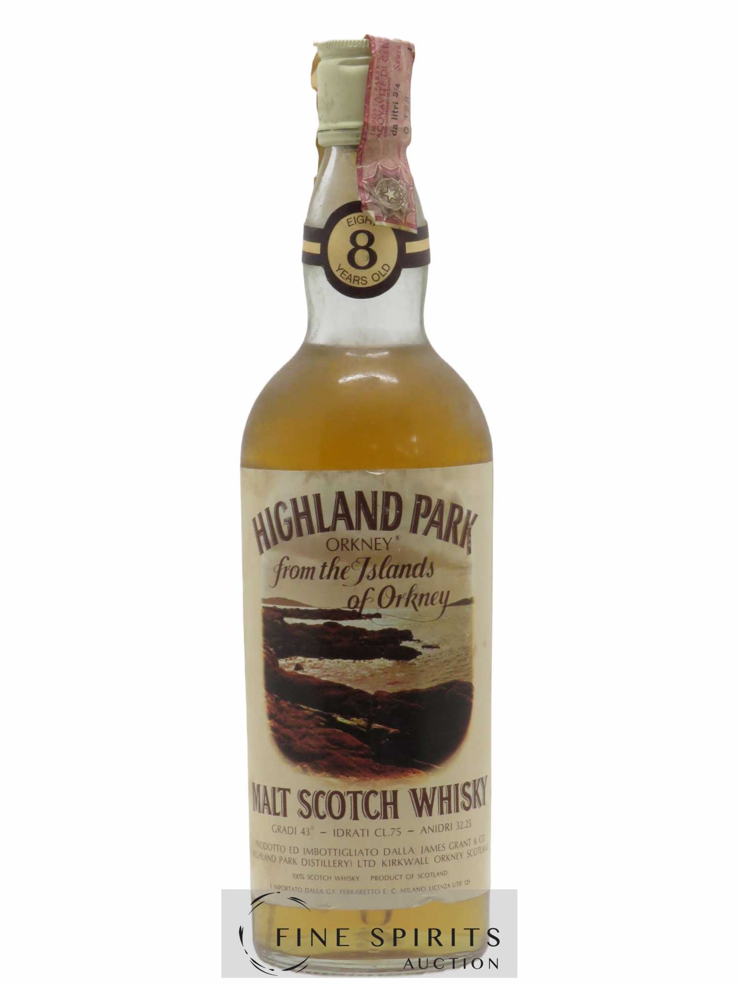 Highland Park 8 years Of.