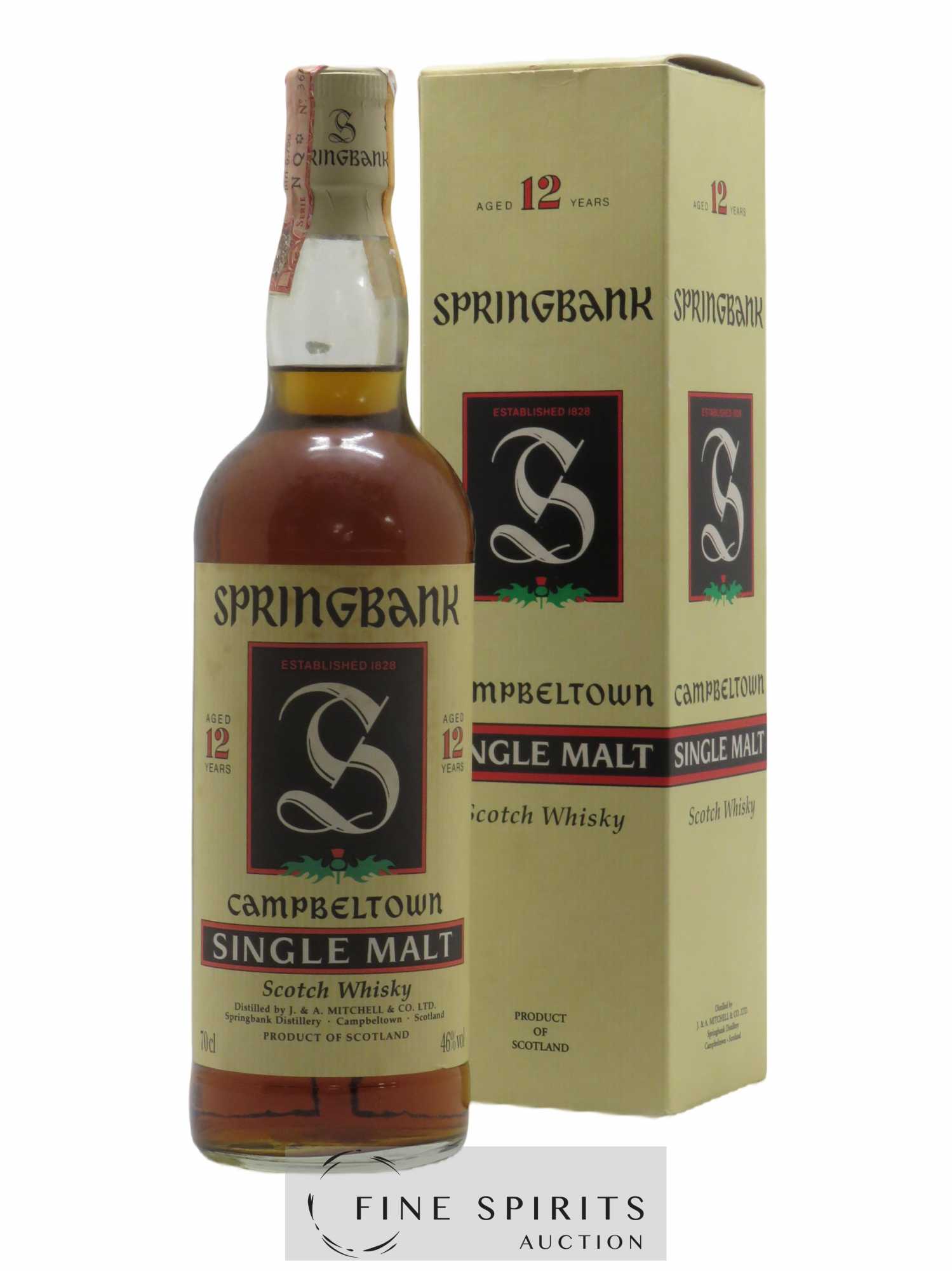 Springbank 12 years Of. Green Thistle Velier