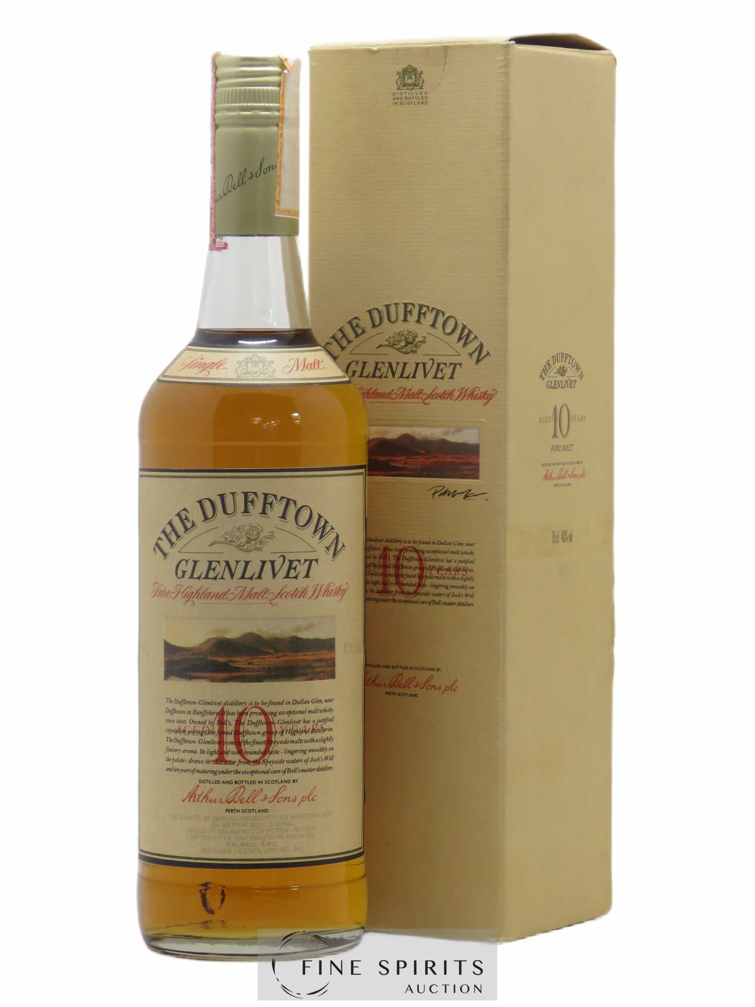 Dufftown 10 years Of. Italwell Import