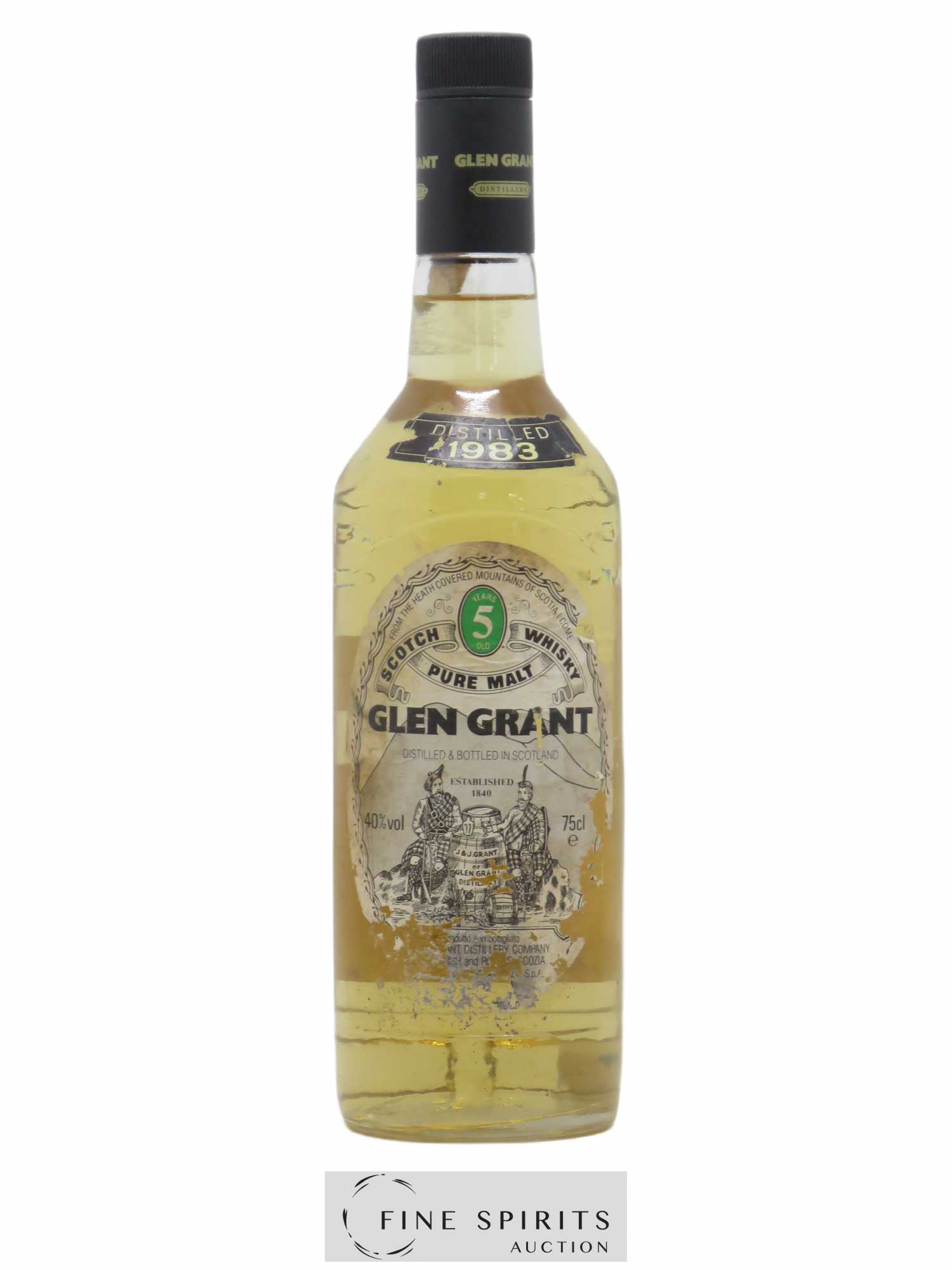 Glen Grant 5 years 1983 Of.